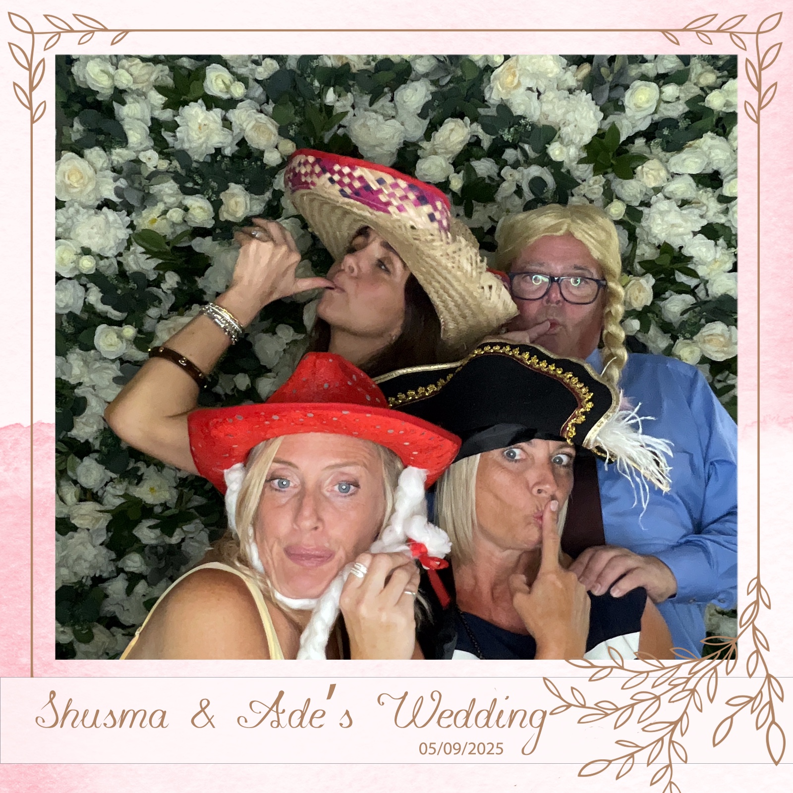 Shusma & Ade’s Wedding photo booth images  | View more photos from the event at gallery.magicimages.uk/u/MagicImages/Shusma-Ade’s-Wedding-photo-booth-images