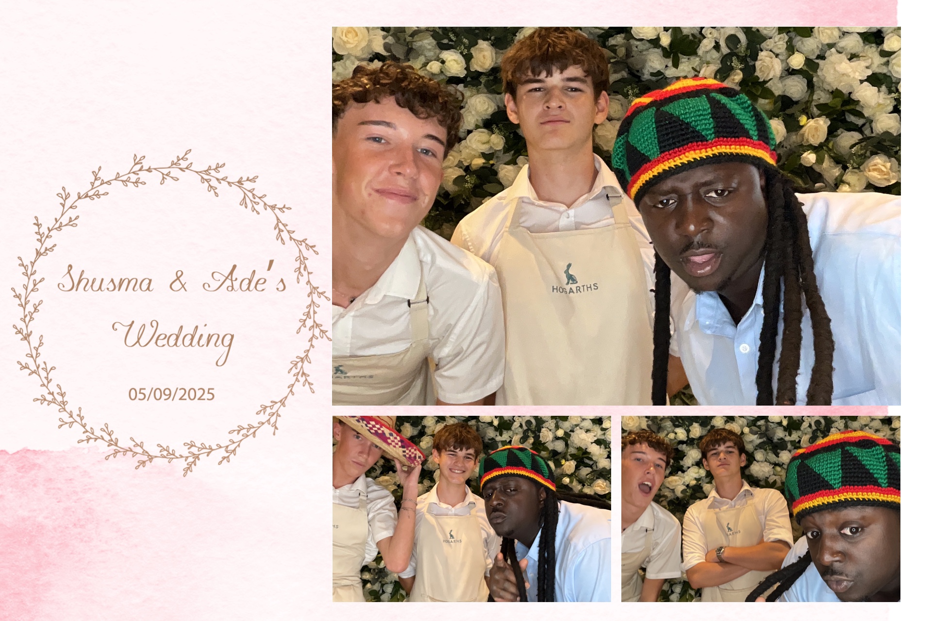 Shusma & Ade’s Wedding photo booth images  | View more photos from the event at gallery.magicimages.uk/u/MagicImages/Shusma-Ade’s-Wedding-photo-booth-images