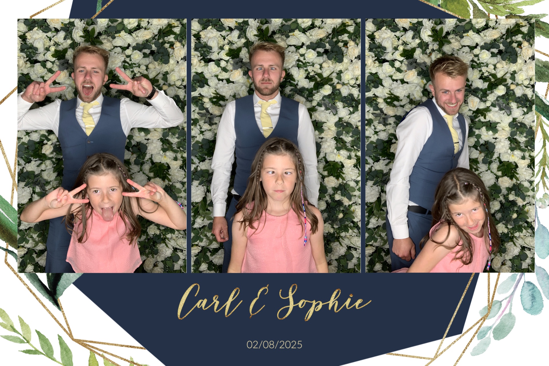 Sophie & Carl Photo Booth Images  | View more photos from the event at gallery.magicimages.uk/u/MagicImages/Sophie-Carl-Photo-Booth-Images