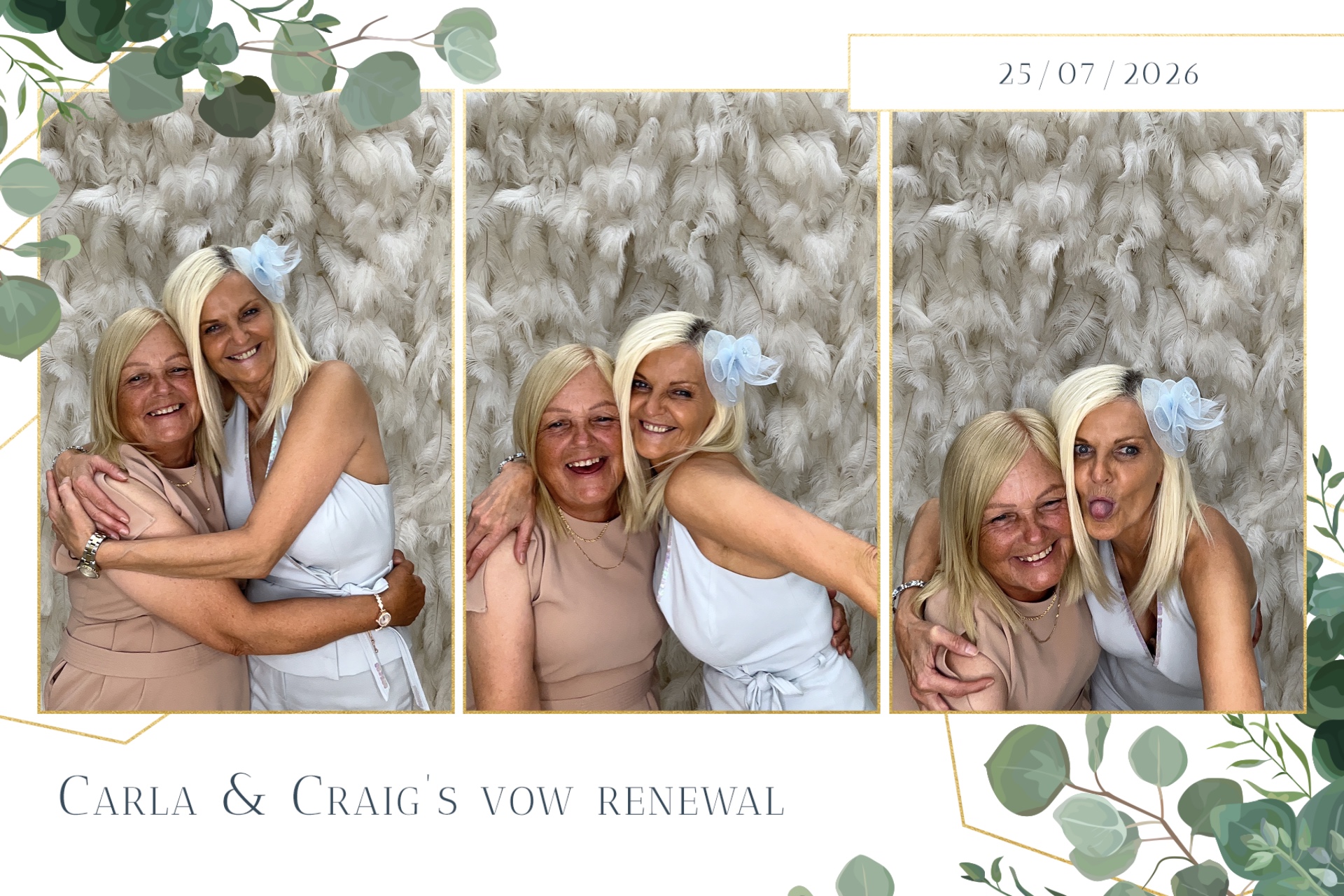 Carla & Craig vow renewal | View more photos from the event at gallery.magicimages.uk/u/MagicImages/Carla-Craig-vow-renewal