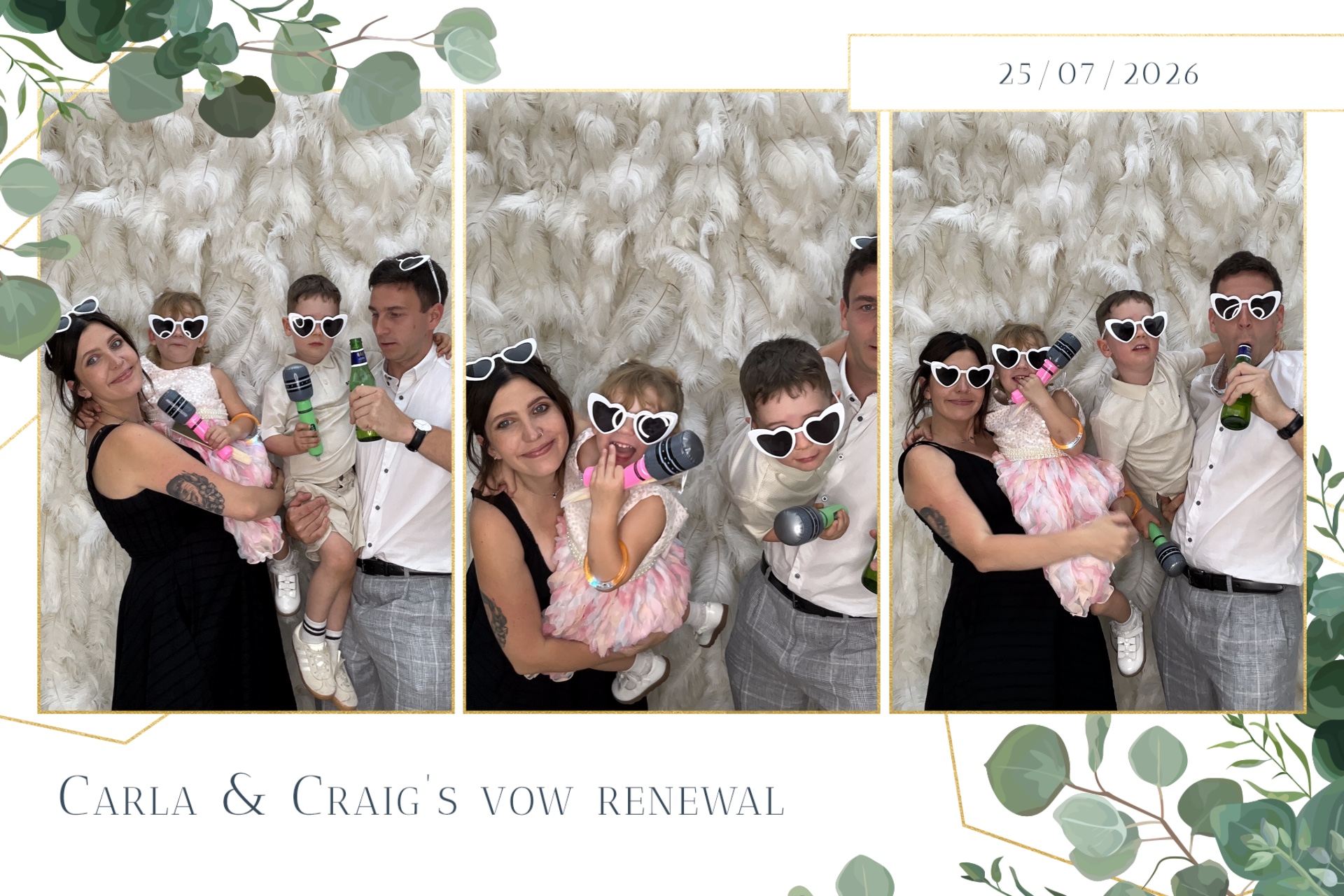 Carla & Craig vow renewal | View more photos from the event at gallery.magicimages.uk/u/MagicImages/Carla-Craig-vow-renewal
