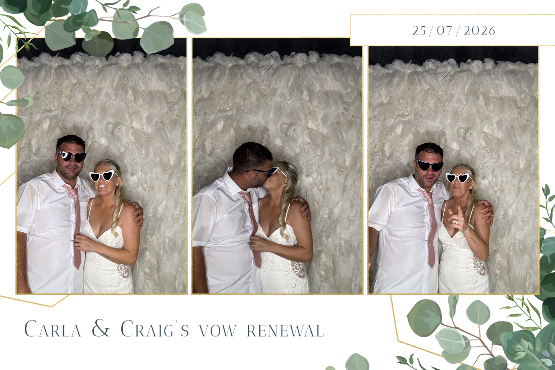 Carla & Craig vow renewal | View more photos from the event at gallery.magicimages.uk/u/MagicImages/Carla-Craig-vow-renewal