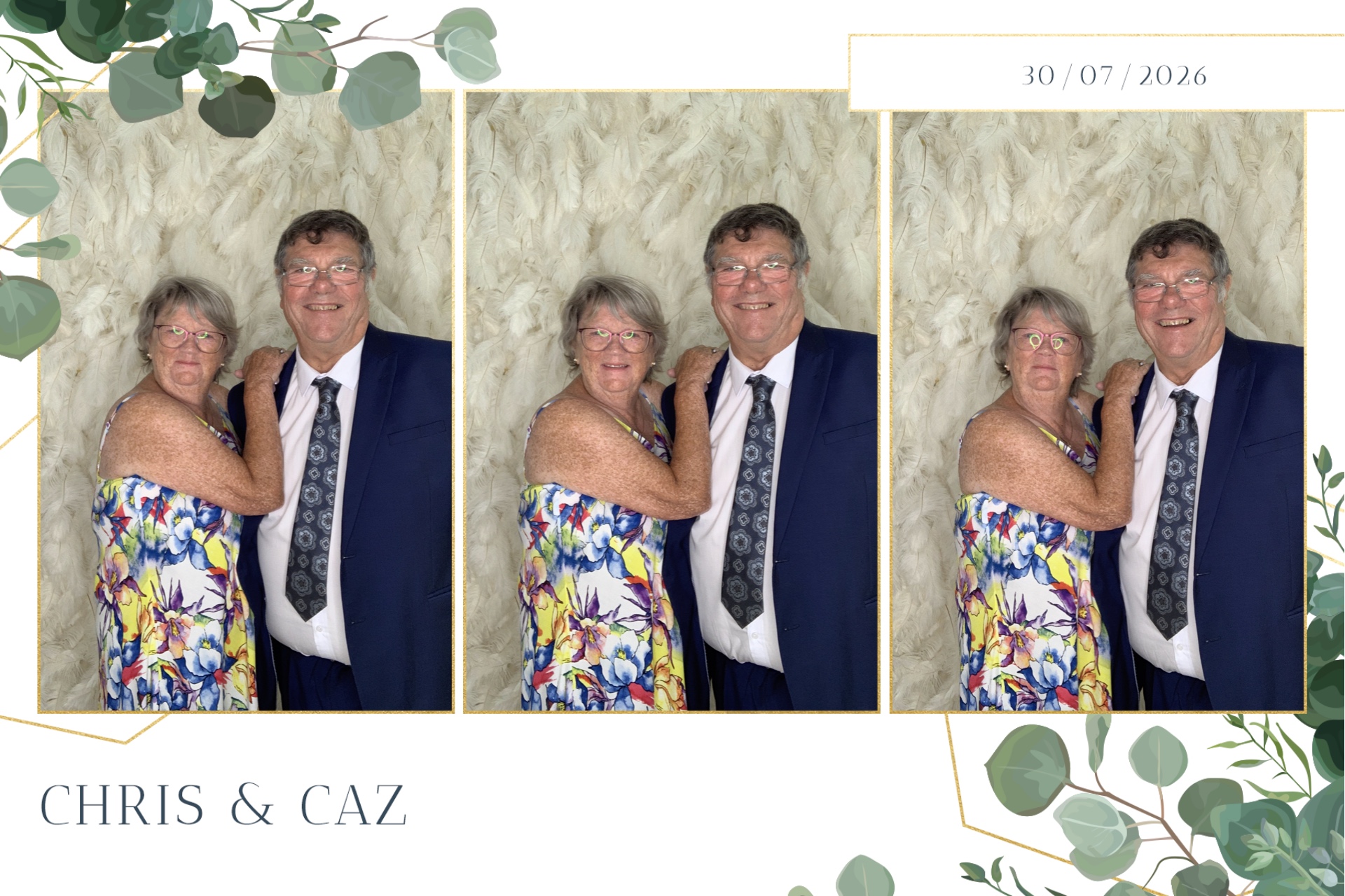 Caz & Chris photo booth images  | View more photos from the event at gallery.magicimages.uk/u/MagicImages/Caz-Chris-photo-booth-images