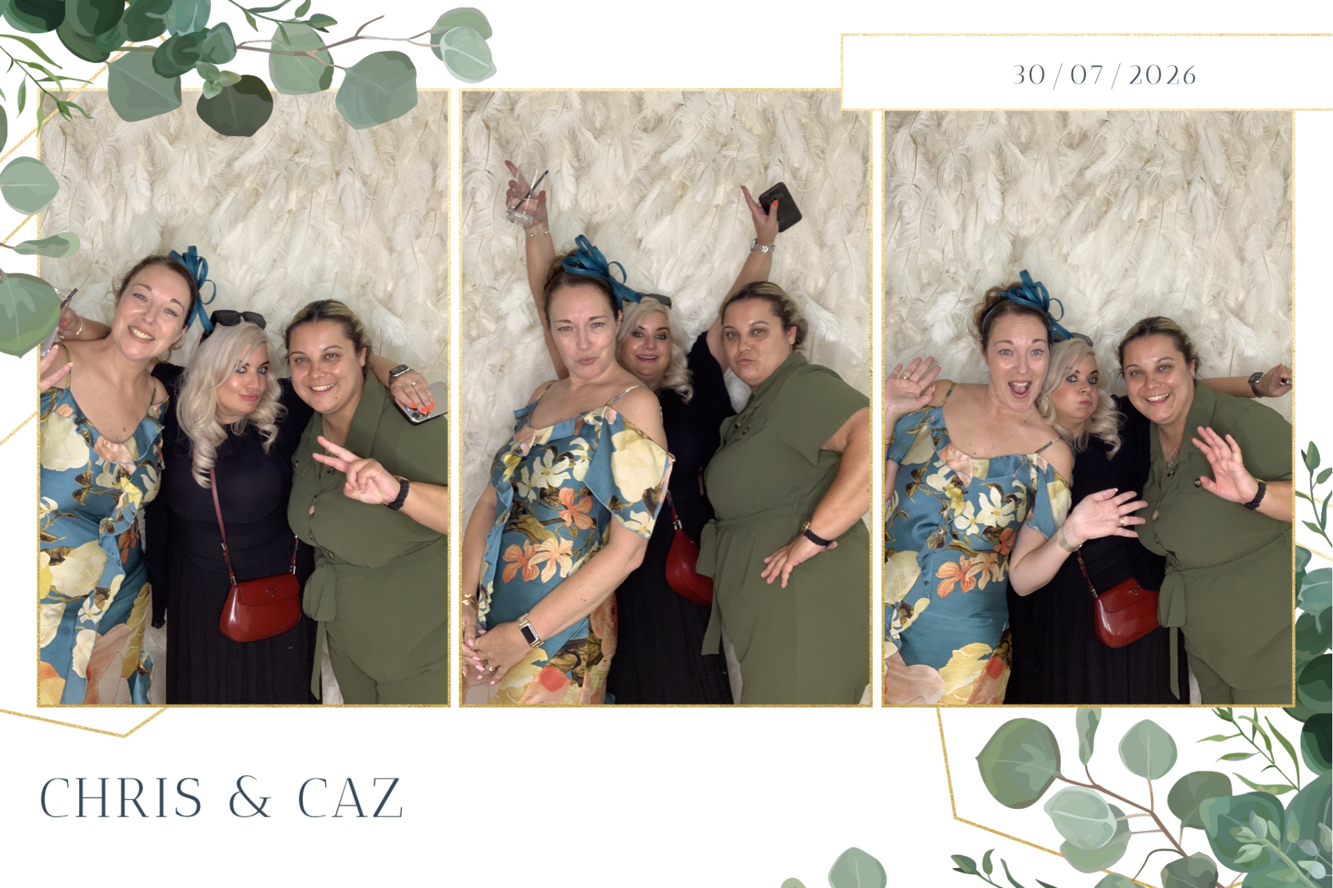 Caz & Chris photo booth images  | View more photos from the event at gallery.magicimages.uk/u/MagicImages/Caz-Chris-photo-booth-images
