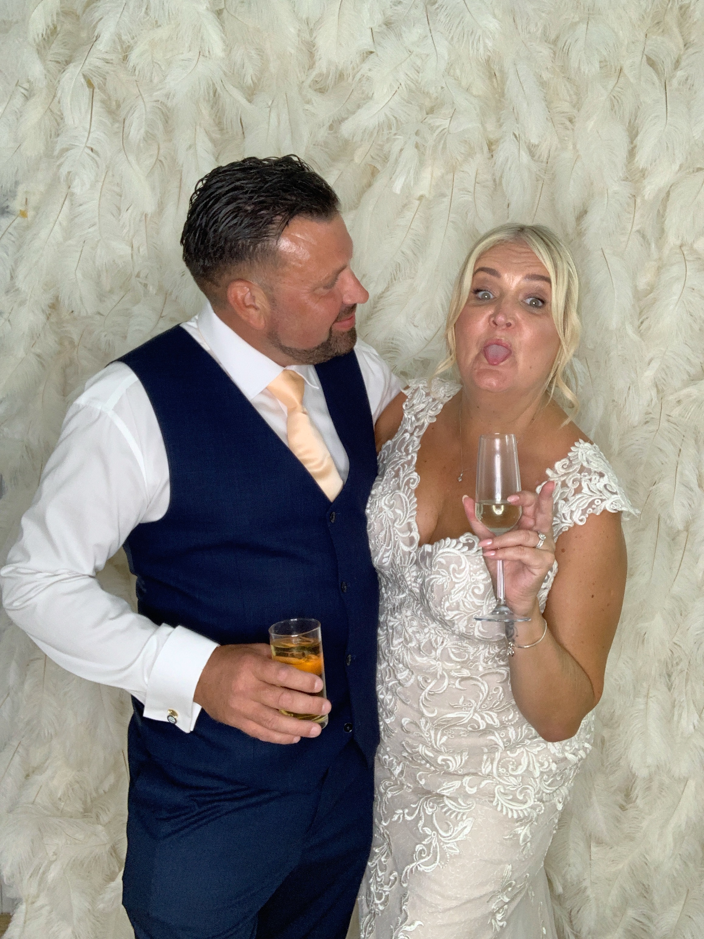 Caz & Chris photo booth images  | View more photos from the event at gallery.magicimages.uk/u/MagicImages/Caz-Chris-photo-booth-images