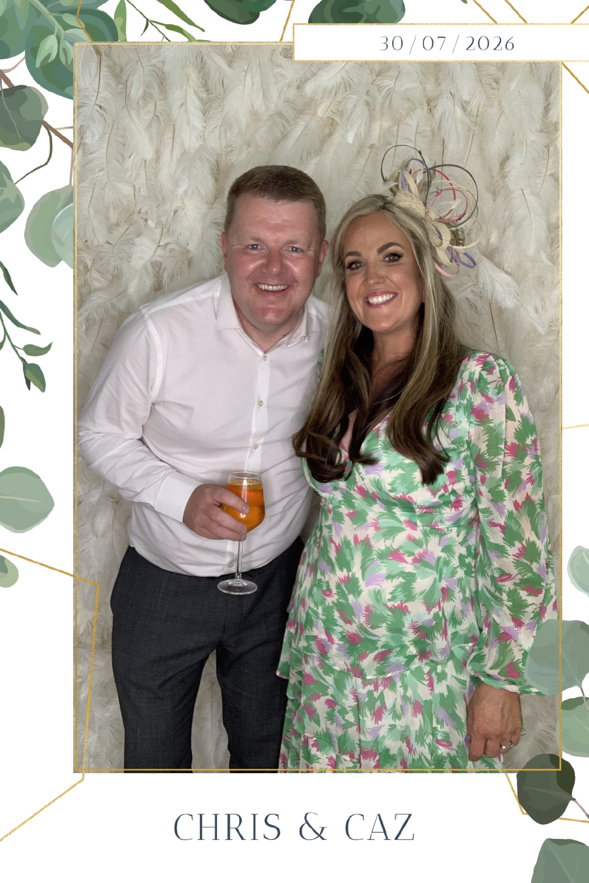 Caz & Chris photo booth images  | View more photos from the event at gallery.magicimages.uk/u/MagicImages/Caz-Chris-photo-booth-images