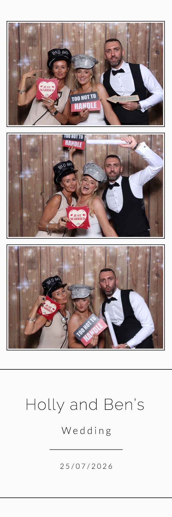 Holly and Ben photo booth images | View more photos from the event at gallery.magicimages.uk/u/MagicImages/Holly-and-Ben-photo-booth-images