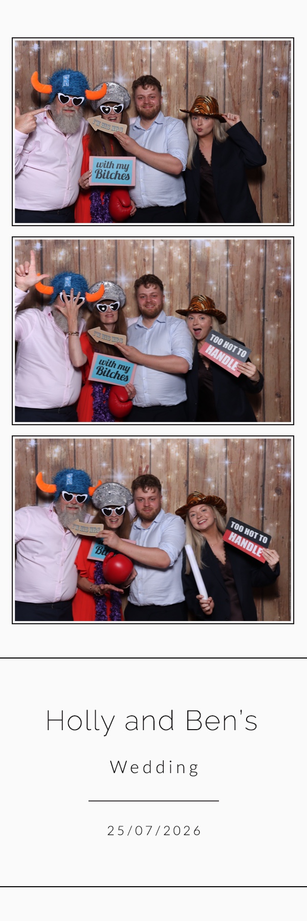 Holly and Ben photo booth images | View more photos from the event at gallery.magicimages.uk/u/MagicImages/Holly-and-Ben-photo-booth-images