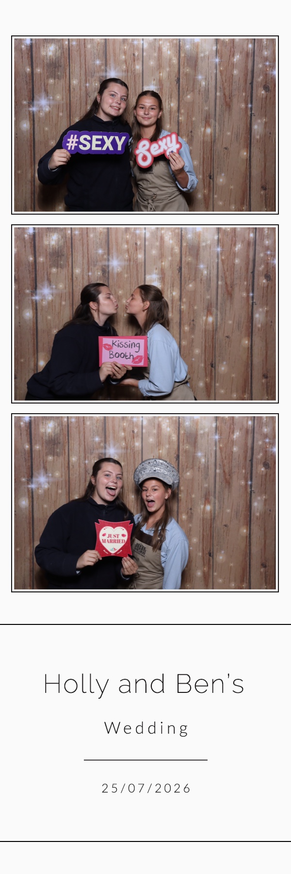 Holly and Ben photo booth images | View more photos from the event at gallery.magicimages.uk/u/MagicImages/Holly-and-Ben-photo-booth-images