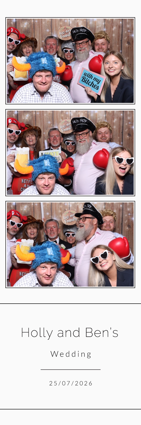 Holly and Ben photo booth images | View more photos from the event at gallery.magicimages.uk/u/MagicImages/Holly-and-Ben-photo-booth-images