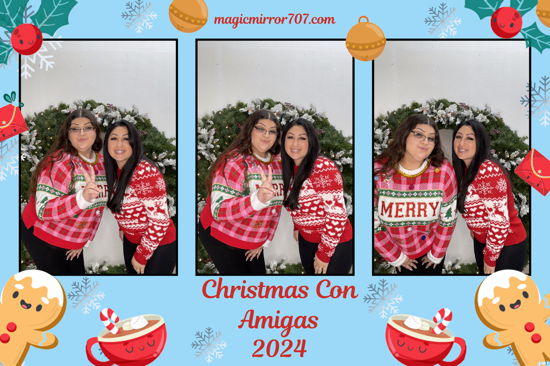 Christmas Con Amigas | View more photos from the event at gallery.magicmirror707.com/u/MagicMirror707/Christmas-Con-Amigas