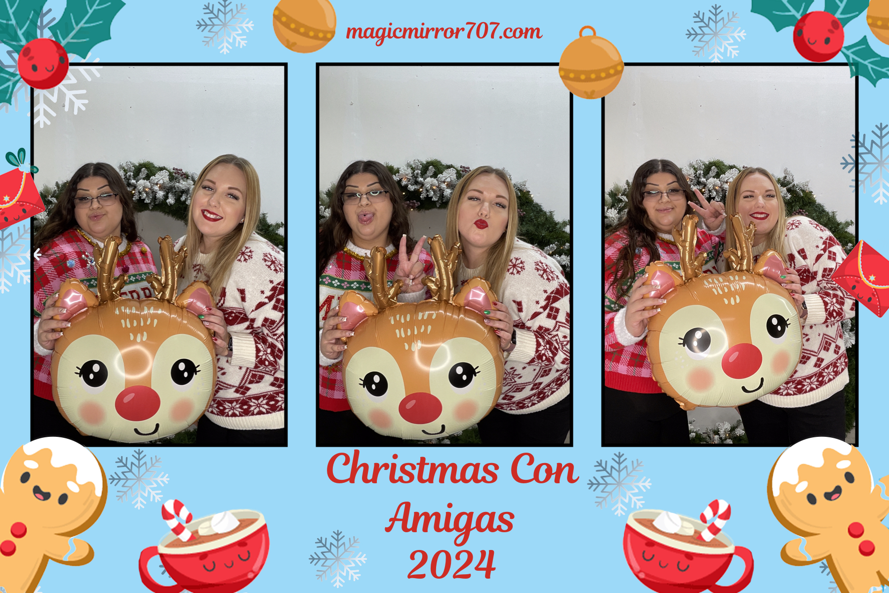 Christmas Con Amigas | View more photos from the event at gallery.magicmirror707.com/u/MagicMirror707/Christmas-Con-Amigas