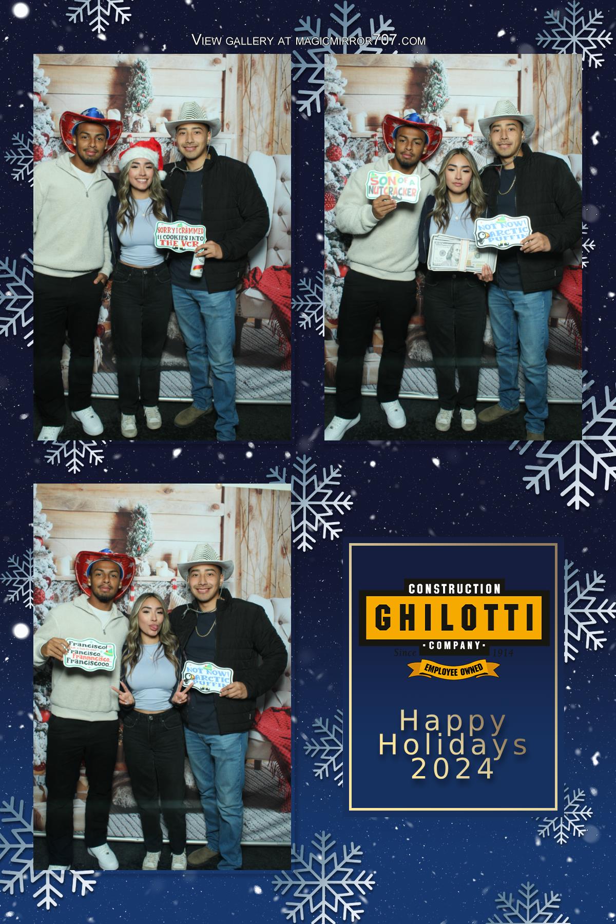 Ghilotti Holiday Party | View more photos from the event at gallery.magicmirror707.com/u/MagicMirror707/Ghilotti-Holiday-Party-1