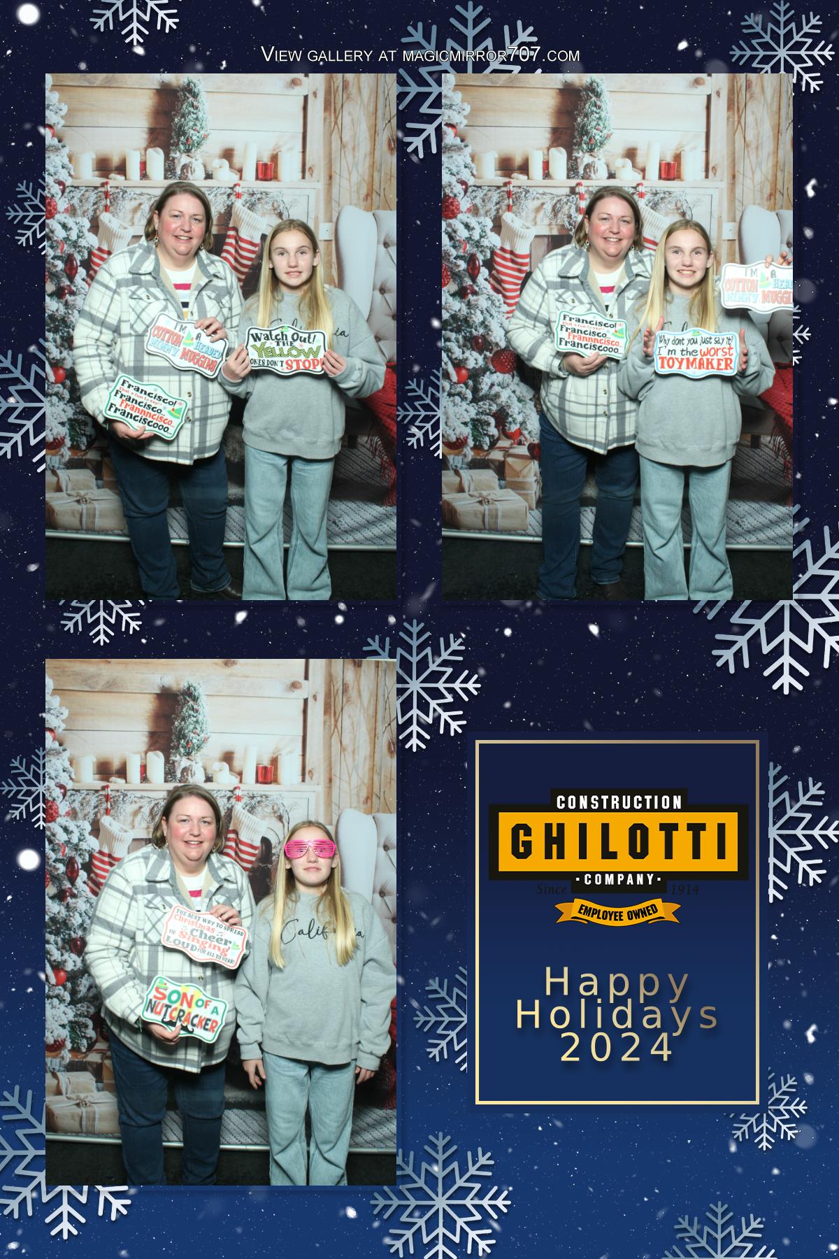 Ghilotti Holiday Party | View more photos from the event at gallery.magicmirror707.com/u/MagicMirror707/Ghilotti-Holiday-Party-1