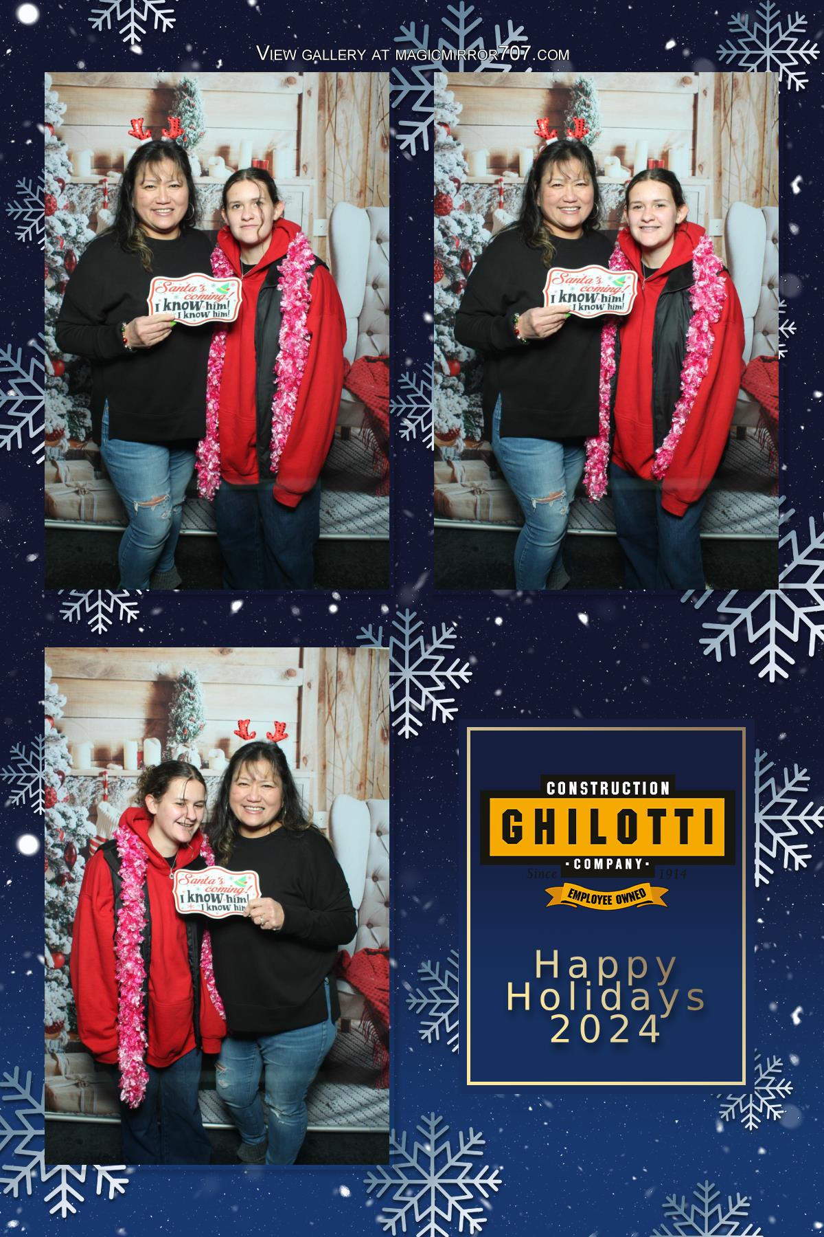 Ghilotti Holiday Party | View more photos from the event at gallery.magicmirror707.com/u/MagicMirror707/Ghilotti-Holiday-Party-1