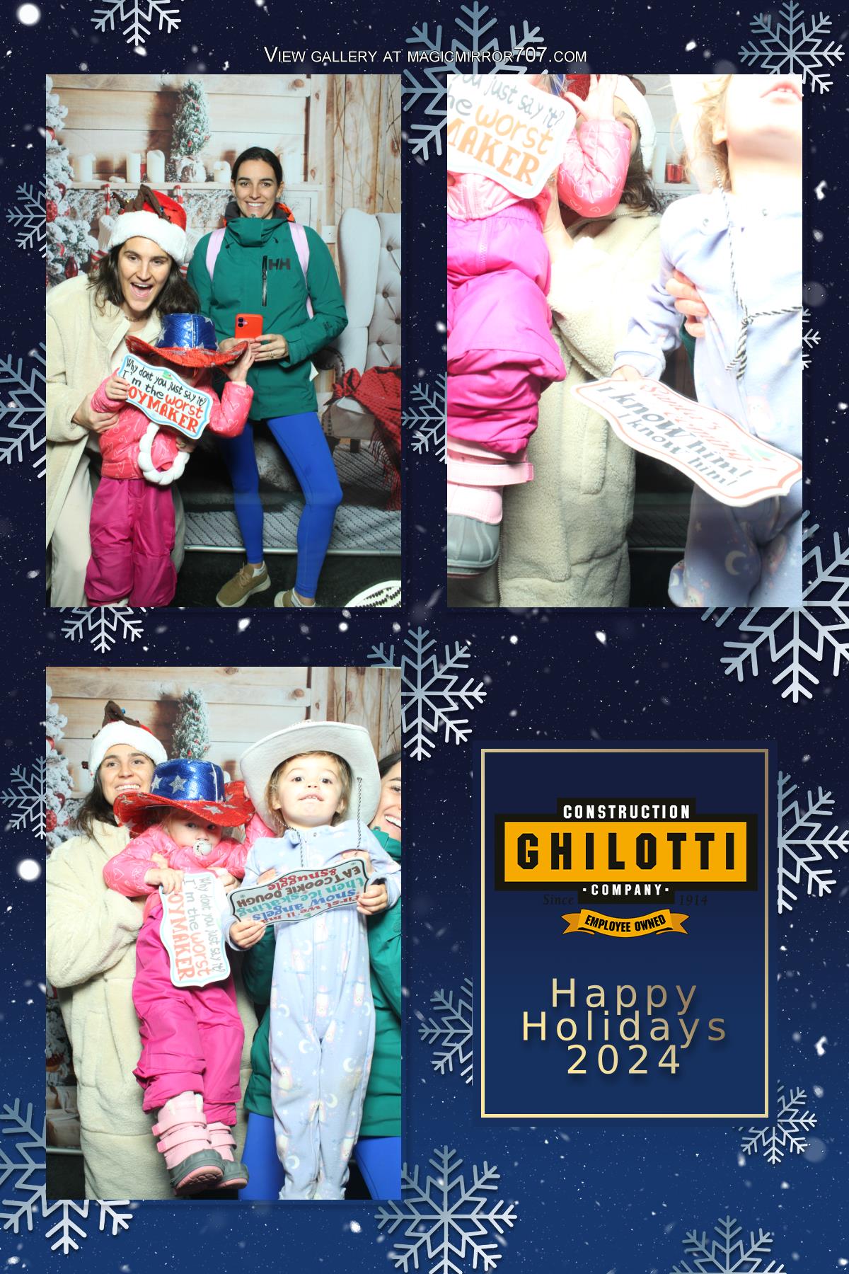 Ghilotti Holiday Party | View more photos from the event at gallery.magicmirror707.com/u/MagicMirror707/Ghilotti-Holiday-Party-1