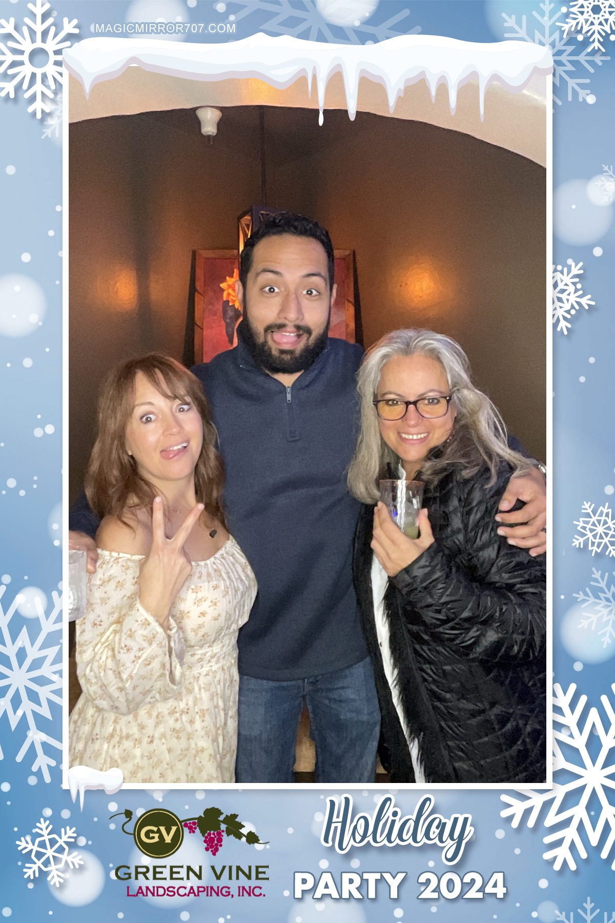 Green Vine Landscaping Inc Holiday Party 2024 | View more photos from the event at gallery.magicmirror707.com/u/MagicMirror707/Green-Vine-Landscaping-Inc-Holiday-Party-2024