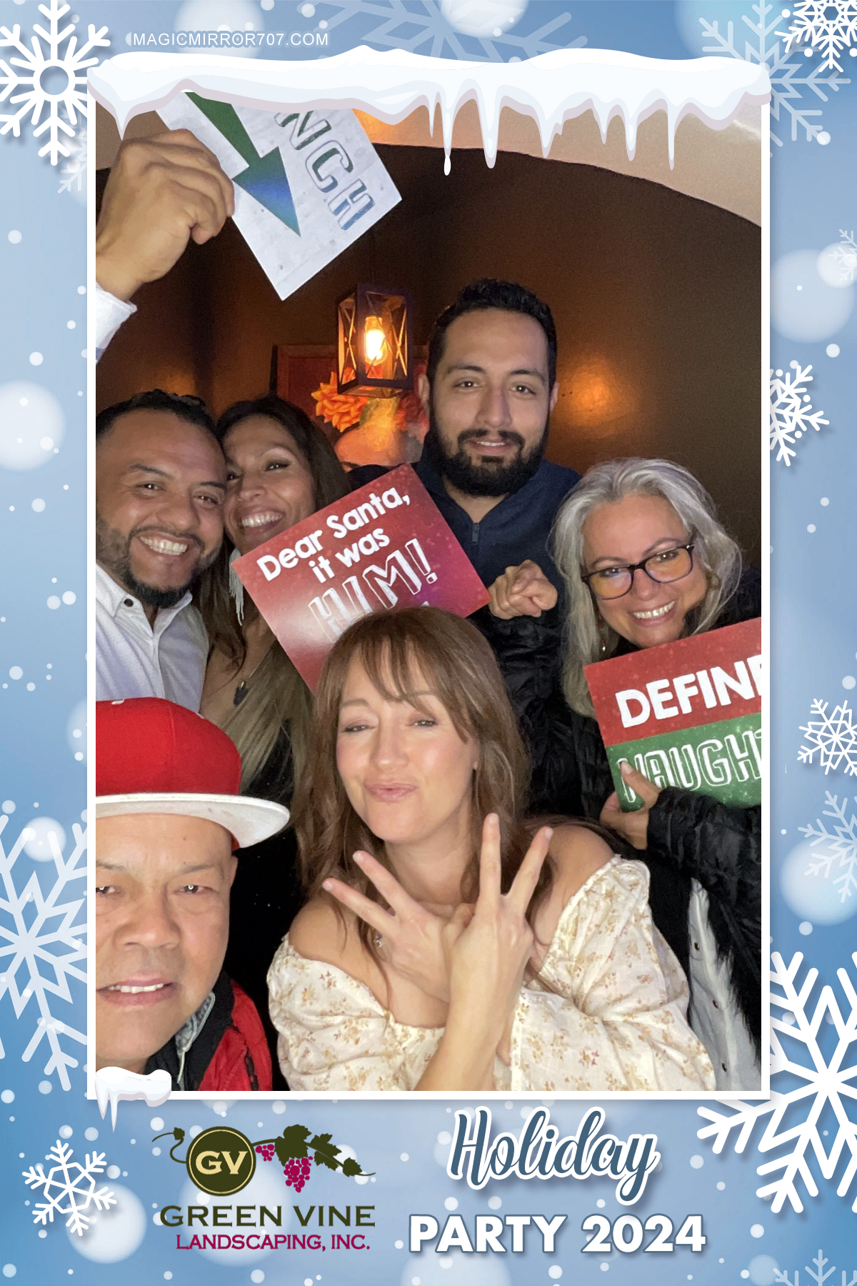 Green Vine Landscaping Inc Holiday Party 2024 | View more photos from the event at gallery.magicmirror707.com/u/MagicMirror707/Green-Vine-Landscaping-Inc-Holiday-Party-2024