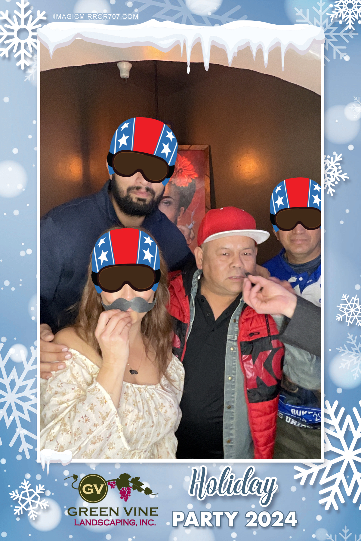 Green Vine Landscaping Inc Holiday Party 2024 | View more photos from the event at gallery.magicmirror707.com/u/MagicMirror707/Green-Vine-Landscaping-Inc-Holiday-Party-2024