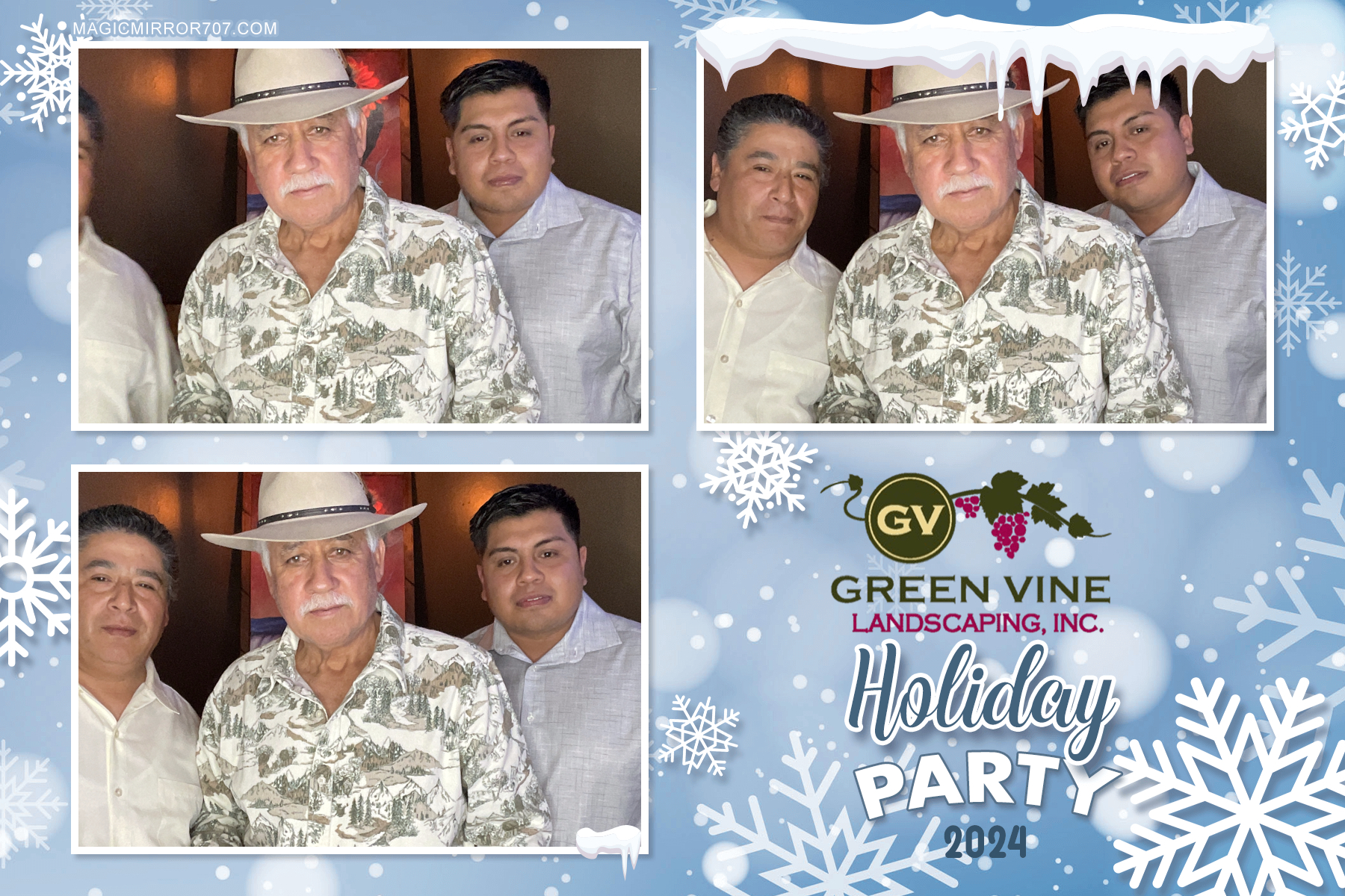 Green Vine Landscaping Inc Holiday Party 2024 | View more photos from the event at gallery.magicmirror707.com/u/MagicMirror707/Green-Vine-Landscaping-Inc-Holiday-Party-2024