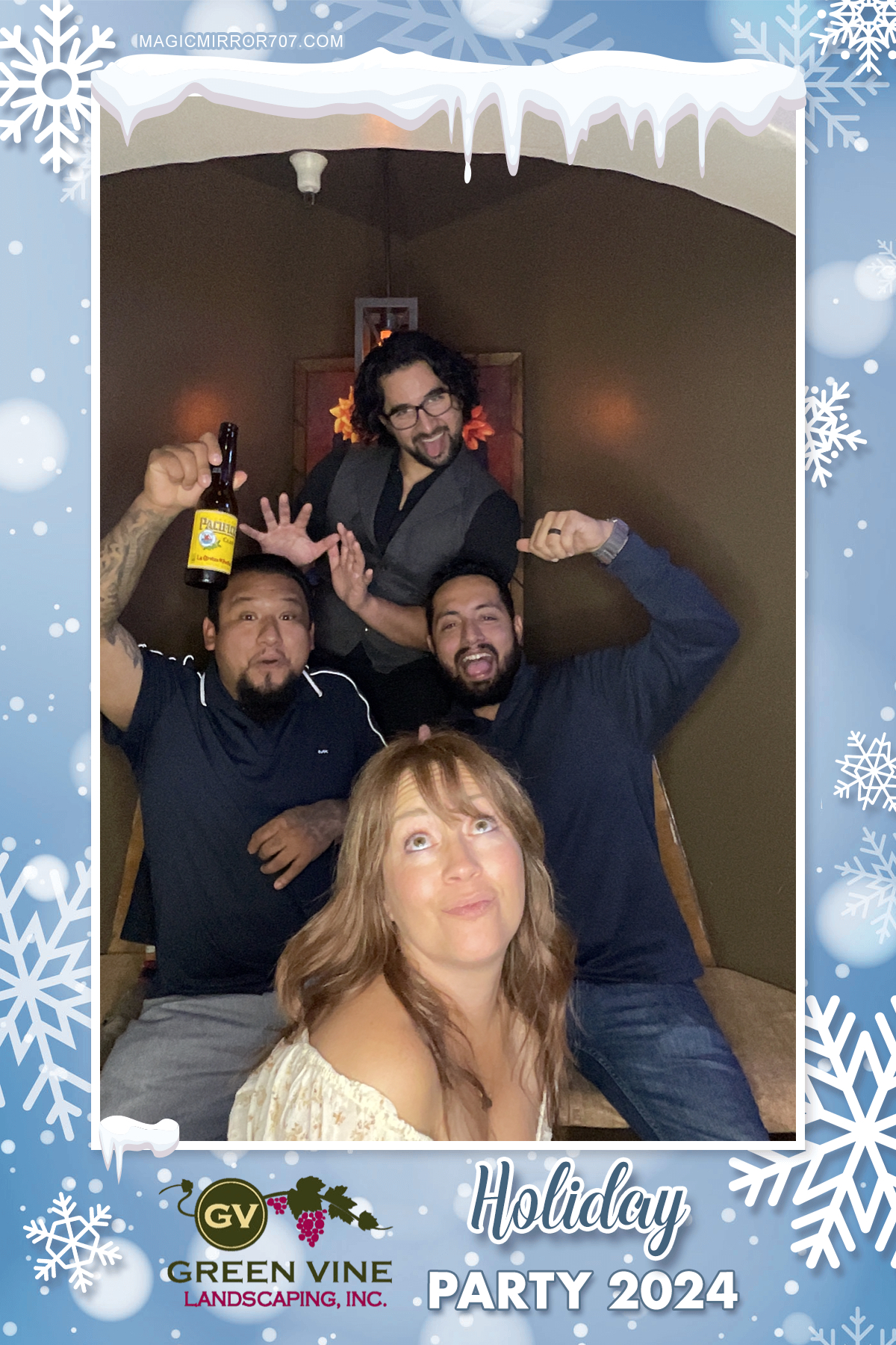 Green Vine Landscaping Inc Holiday Party 2024 | View more photos from the event at gallery.magicmirror707.com/u/MagicMirror707/Green-Vine-Landscaping-Inc-Holiday-Party-2024