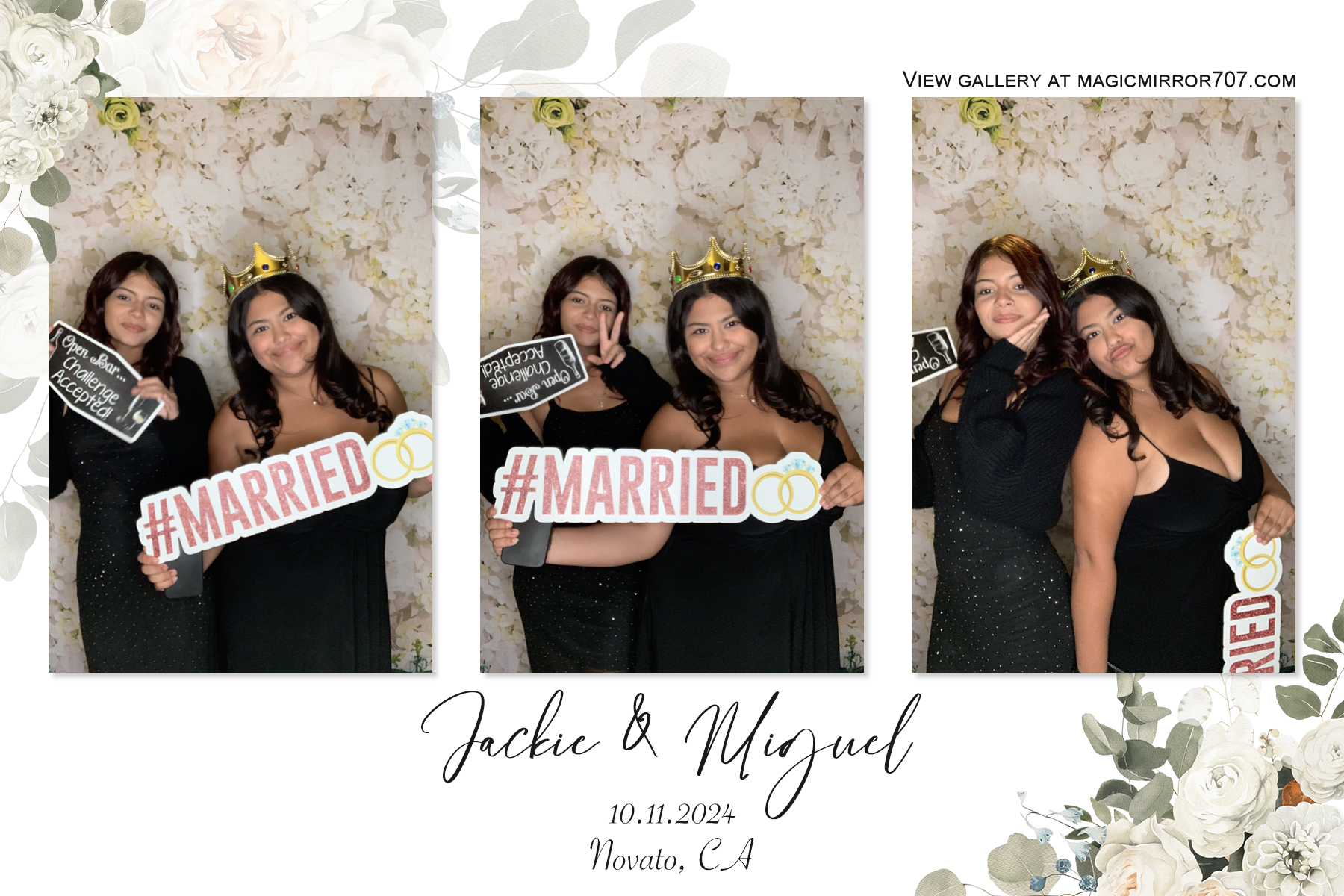 Jackie & Miguel's Wedding | View more photos from the event at gallery.magicmirror707.com/u/MagicMirror707/Jackie-Miguels-Wedding