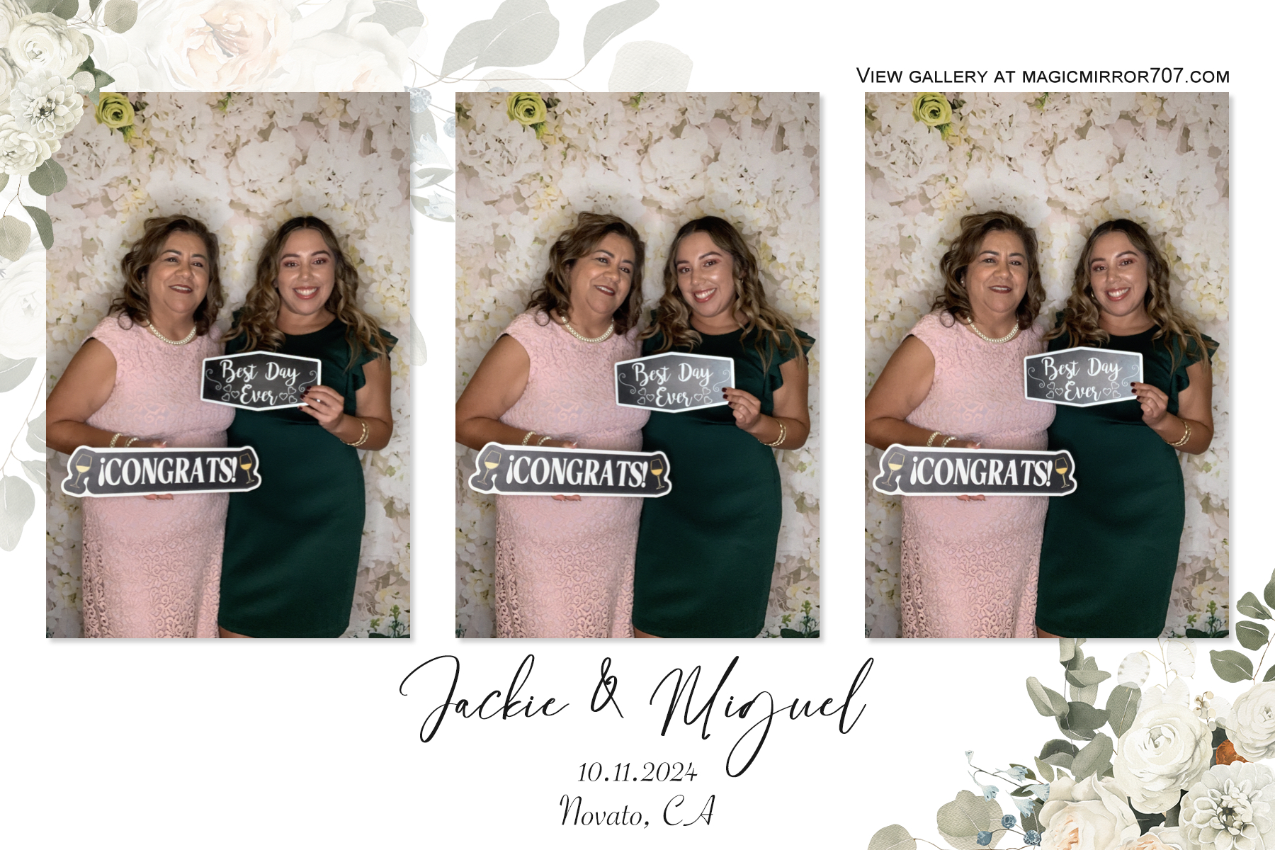 Jackie & Miguel's Wedding | View more photos from the event at gallery.magicmirror707.com/u/MagicMirror707/Jackie-Miguels-Wedding