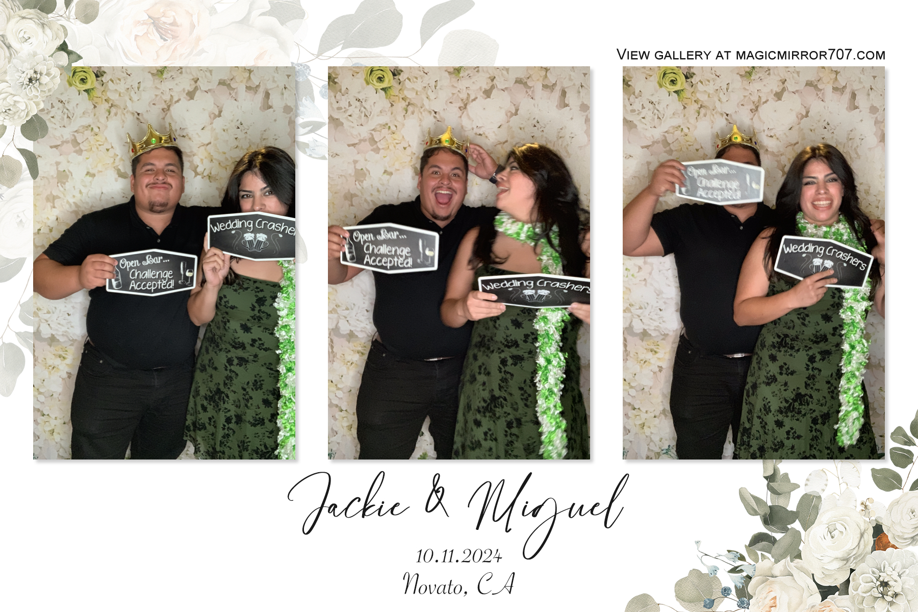 Jackie & Miguel's Wedding | View more photos from the event at gallery.magicmirror707.com/u/MagicMirror707/Jackie-Miguels-Wedding
