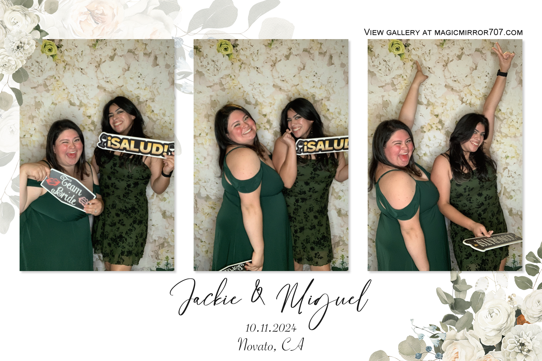 Jackie & Miguel's Wedding | View more photos from the event at gallery.magicmirror707.com/u/MagicMirror707/Jackie-Miguels-Wedding