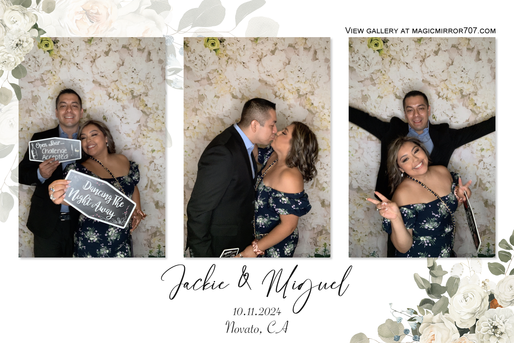 Jackie & Miguel's Wedding | View more photos from the event at gallery.magicmirror707.com/u/MagicMirror707/Jackie-Miguels-Wedding