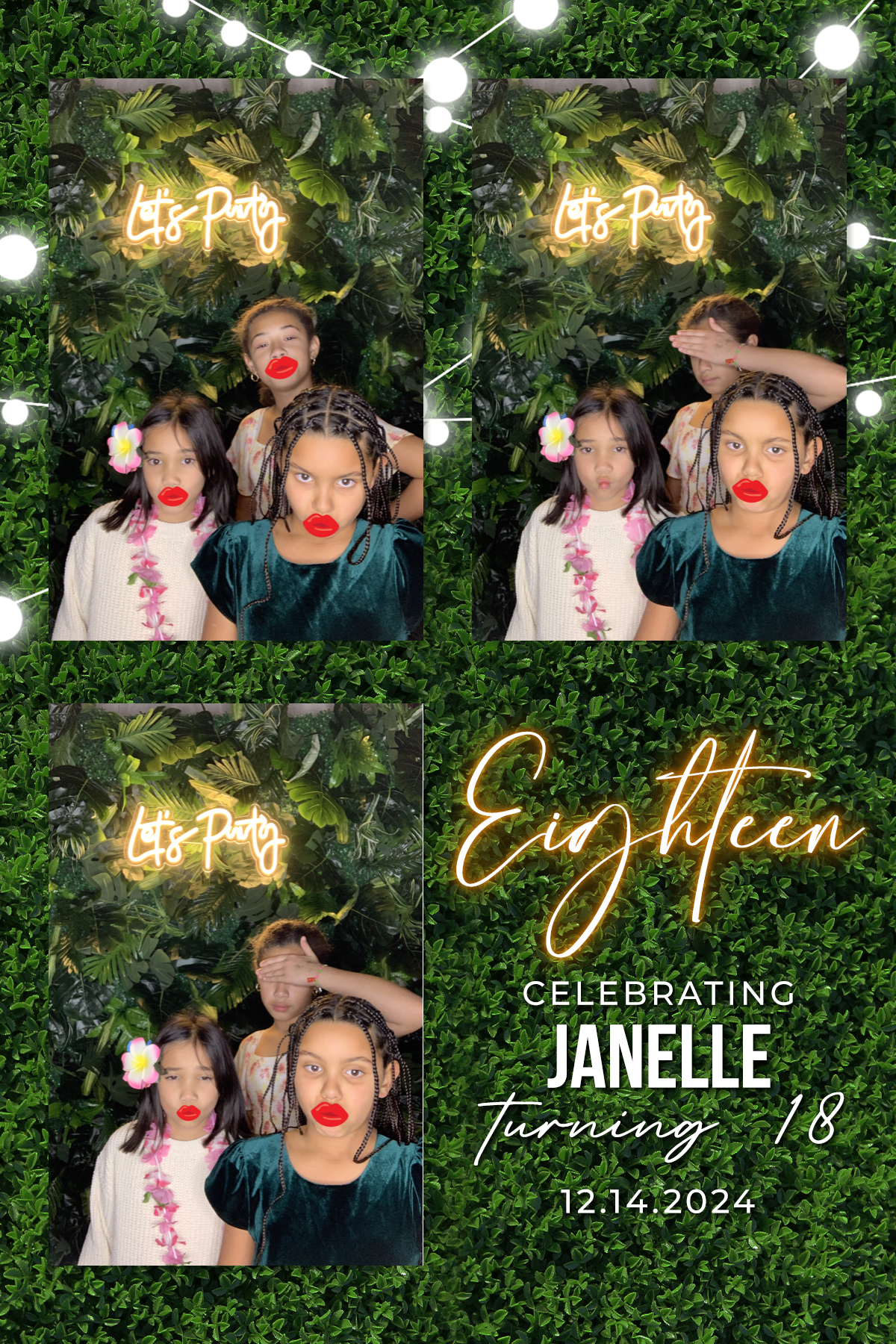 Janelle’s 18th Birthday Party | View more photos from the event at gallery.magicmirror707.com/u/MagicMirror707/Janelle’s-18th-Birthday-Party