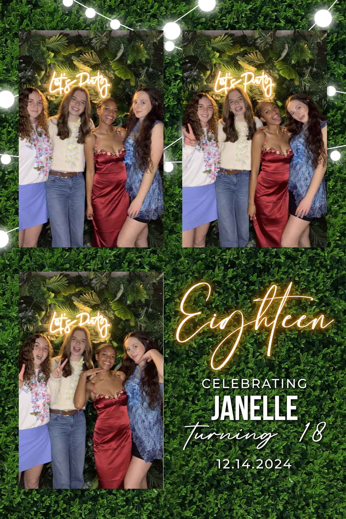 Janelle’s 18th Birthday Party | View more photos from the event at gallery.magicmirror707.com/u/MagicMirror707/Janelle’s-18th-Birthday-Party