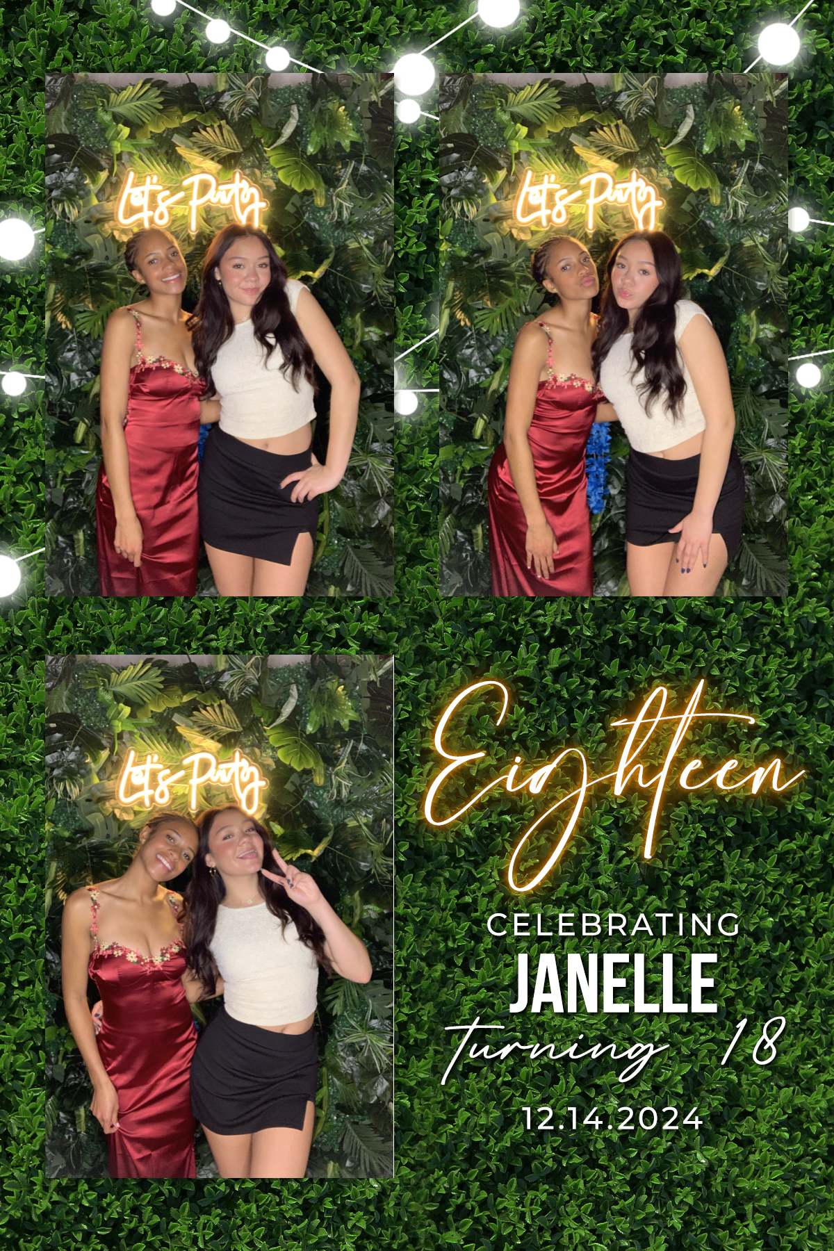 Janelle’s 18th Birthday Party | View more photos from the event at gallery.magicmirror707.com/u/MagicMirror707/Janelle’s-18th-Birthday-Party