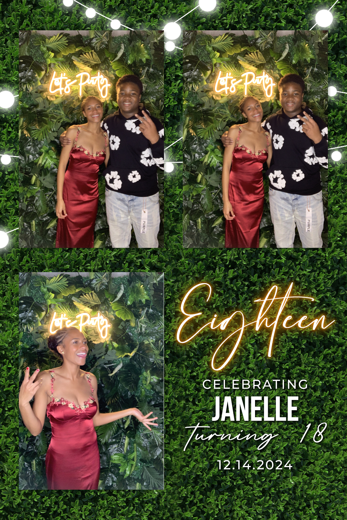 Janelle’s 18th Birthday Party | View more photos from the event at gallery.magicmirror707.com/u/MagicMirror707/Janelle’s-18th-Birthday-Party
