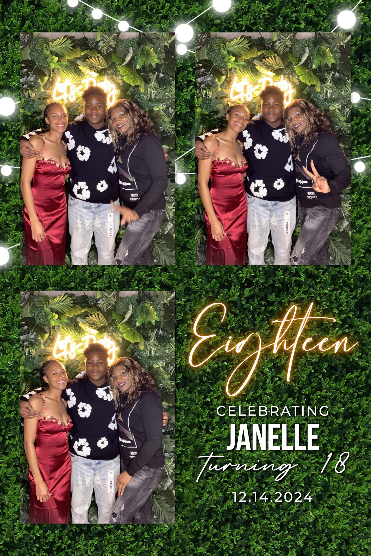 Janelle’s 18th Birthday Party | View more photos from the event at gallery.magicmirror707.com/u/MagicMirror707/Janelle’s-18th-Birthday-Party