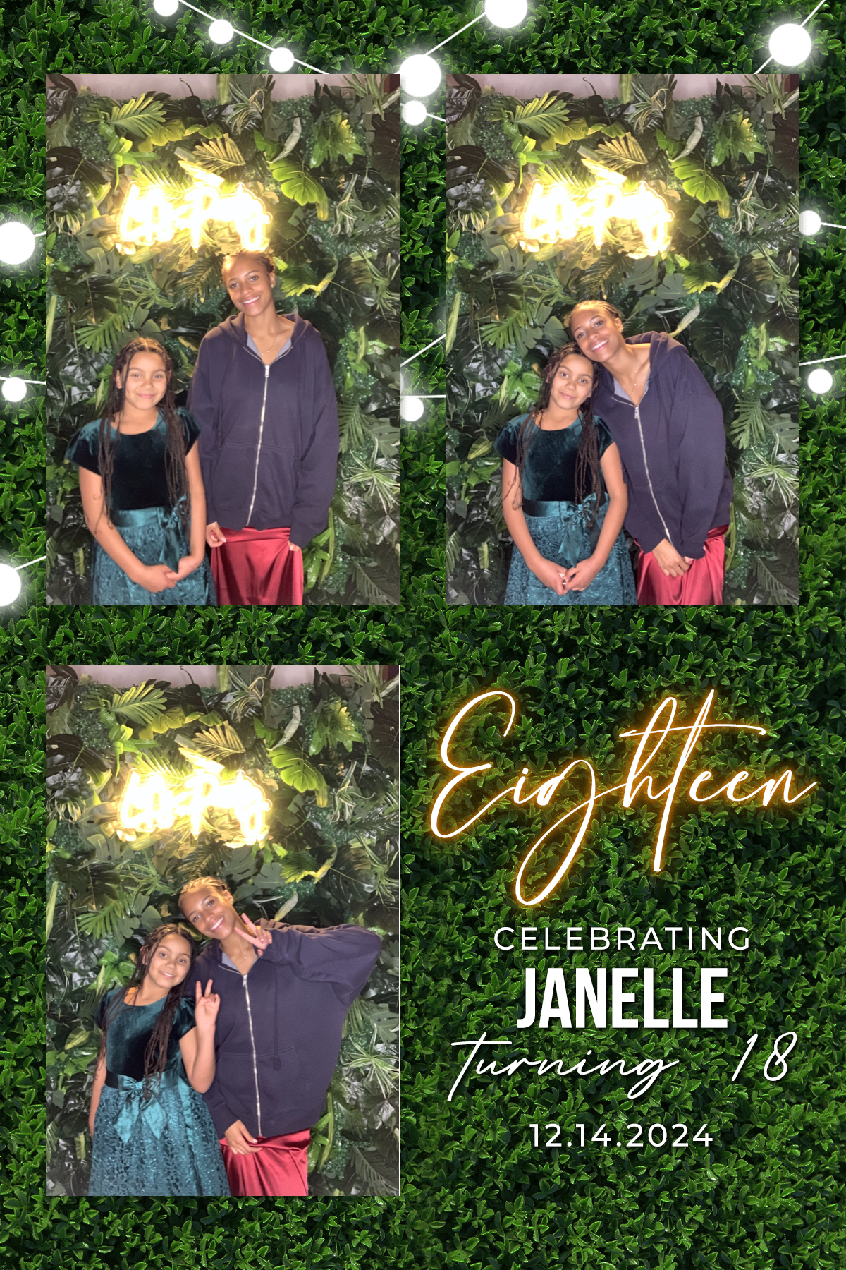 Janelle’s 18th Birthday Party | View more photos from the event at gallery.magicmirror707.com/u/MagicMirror707/Janelle’s-18th-Birthday-Party