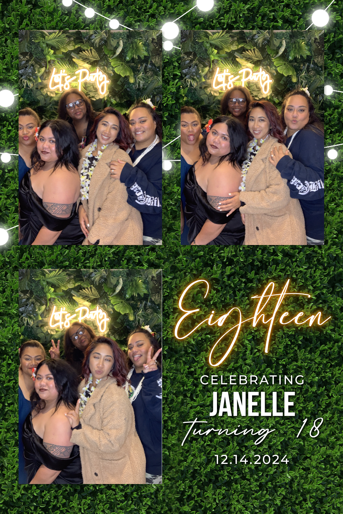 Janelle’s 18th Birthday Party | View more photos from the event at gallery.magicmirror707.com/u/MagicMirror707/Janelle’s-18th-Birthday-Party