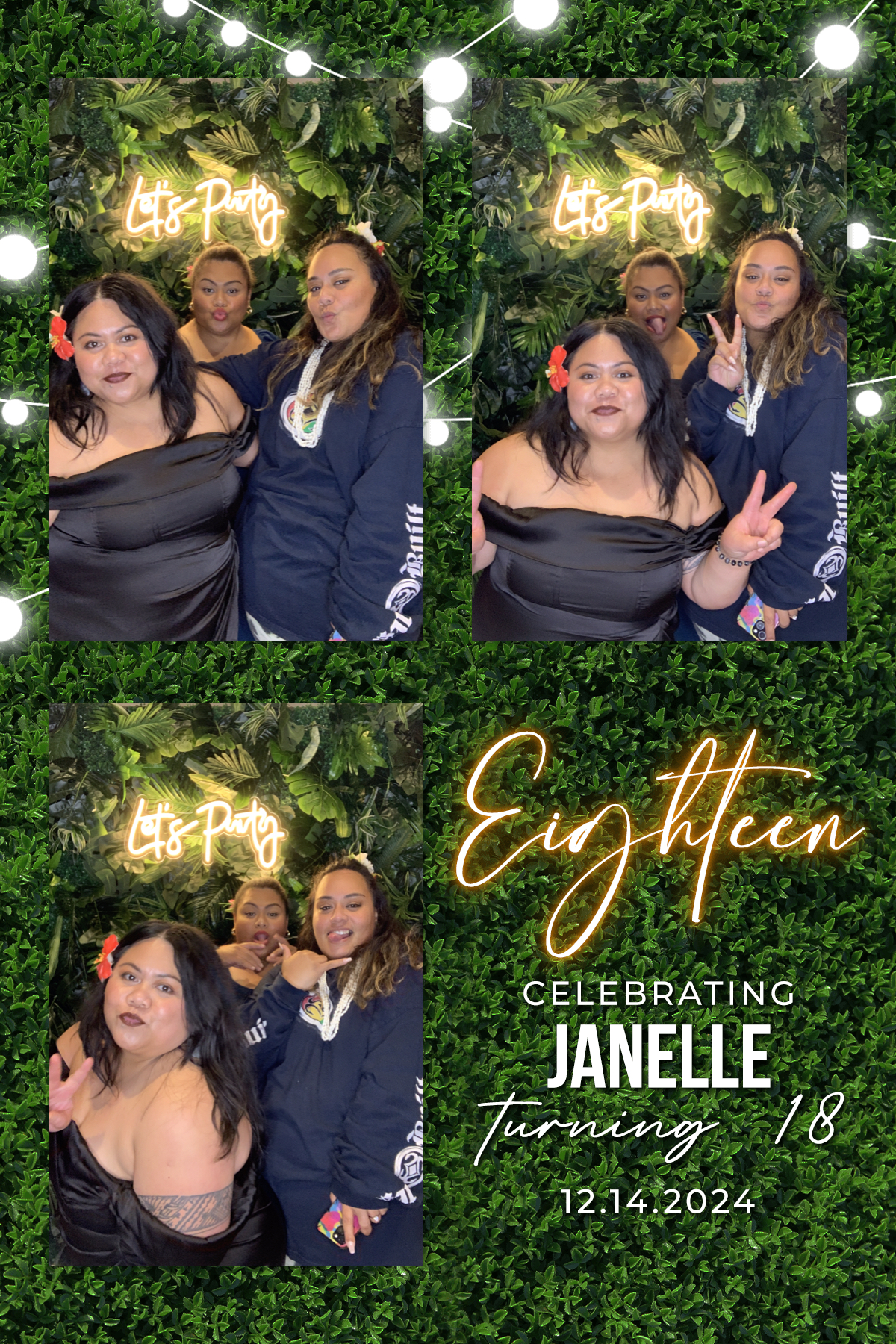 Janelle’s 18th Birthday Party | View more photos from the event at gallery.magicmirror707.com/u/MagicMirror707/Janelle’s-18th-Birthday-Party