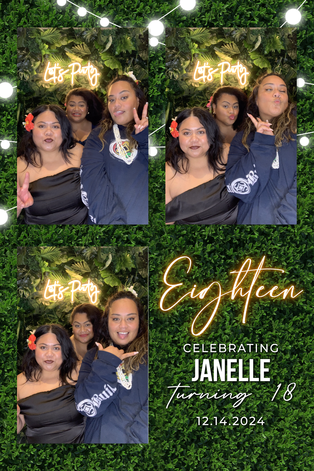 Janelle’s 18th Birthday Party | View more photos from the event at gallery.magicmirror707.com/u/MagicMirror707/Janelle’s-18th-Birthday-Party