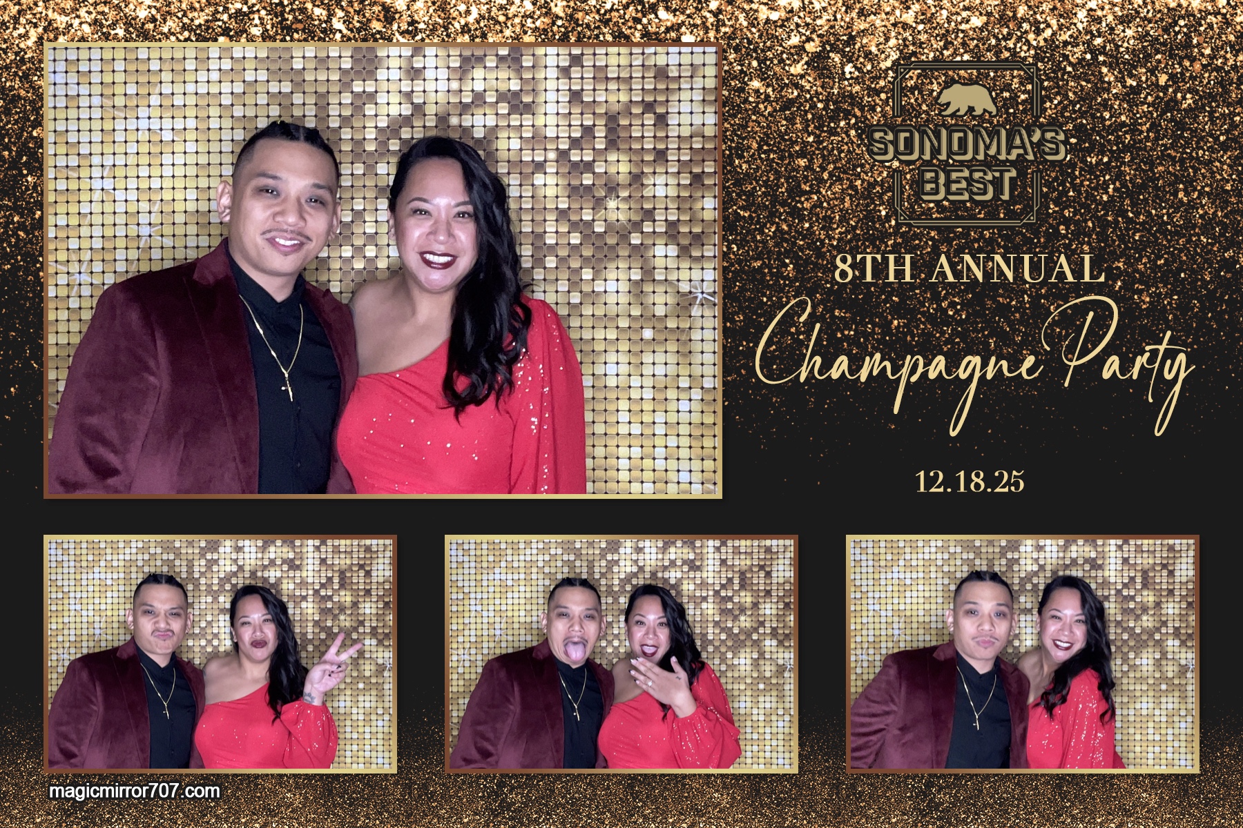 Champange Party | View more photos from the event at gallery.magicmirror707.com/u/MagicMirror707/Champange-Party