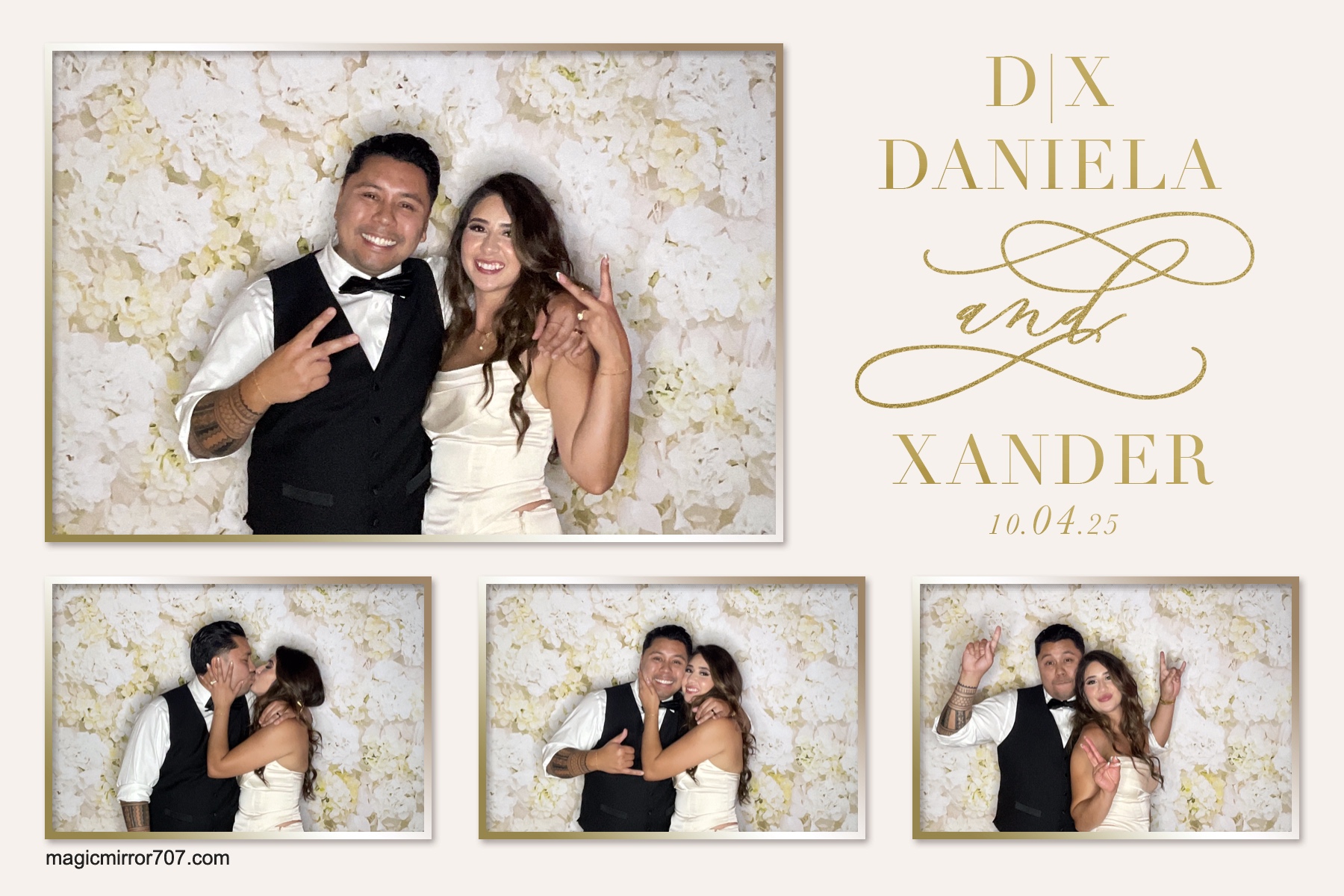 Daniela and Xander Wedding | View more photos from the event at gallery.magicmirror707.com/u/MagicMirror707/Daniela-and-Xander-Wedding