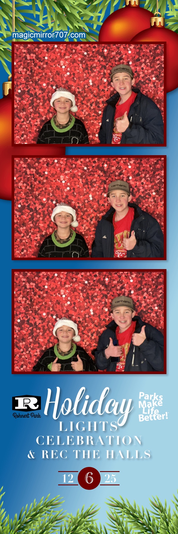 Holiday Lights & Rec the Halls | View more photos from the event at gallery.magicmirror707.com/u/MagicMirror707/Holiday-Lights-Rec-the-Halls