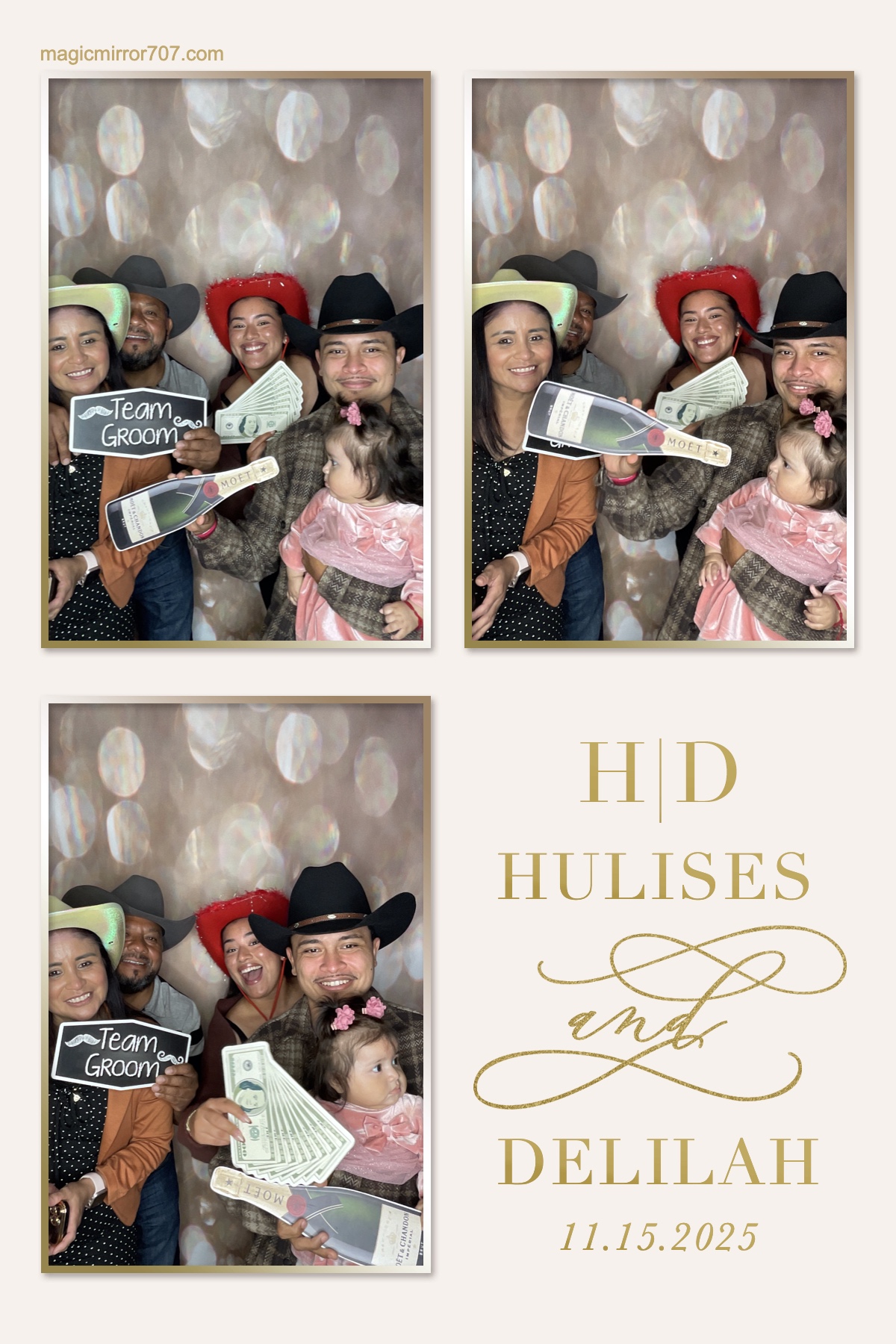 Hulises and Delilah's Wedding | View more photos from the event at gallery.magicmirror707.com/u/MagicMirror707/Hulises-and-Delilahs-Wedding