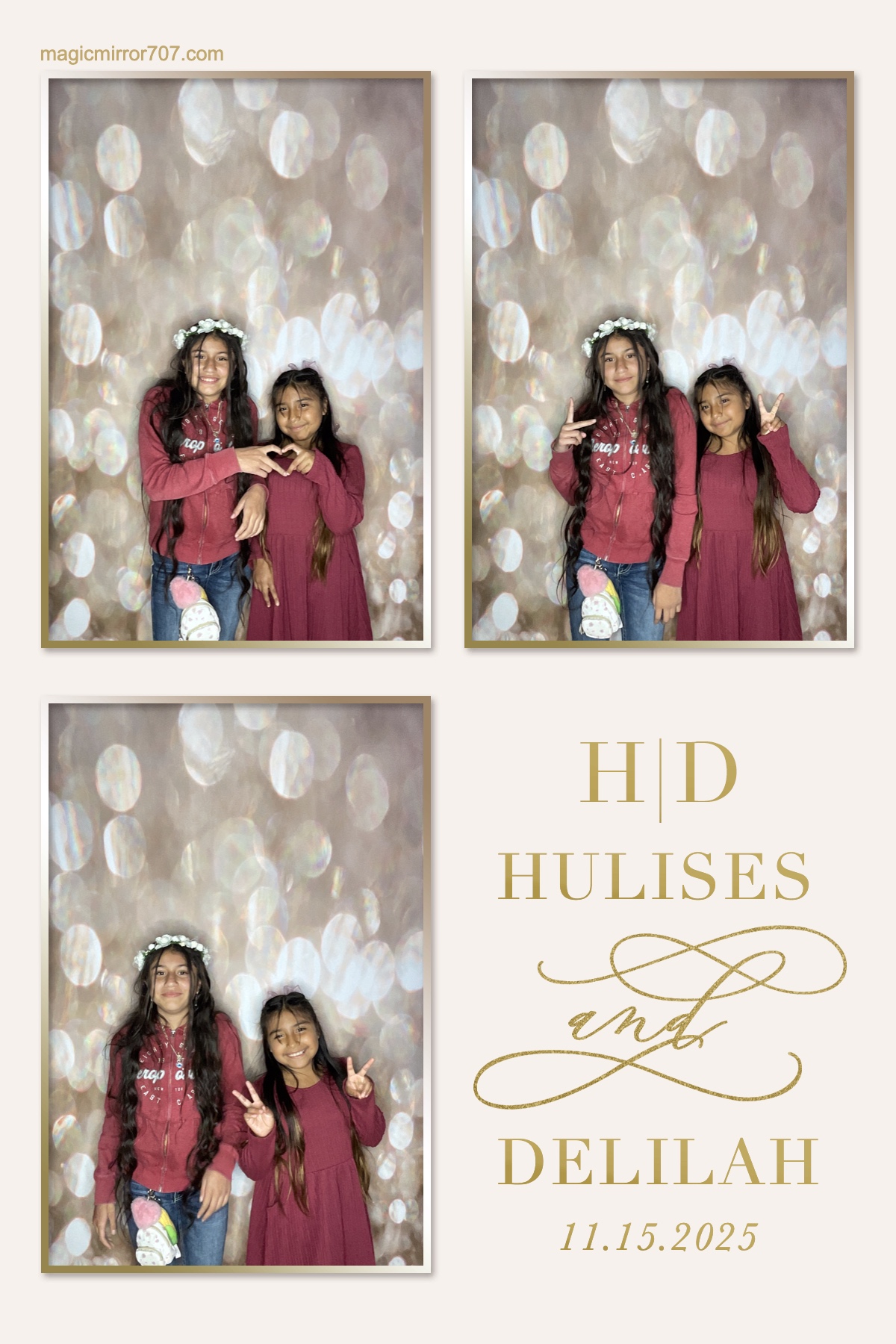 Hulises and Delilah's Wedding | View more photos from the event at gallery.magicmirror707.com/u/MagicMirror707/Hulises-and-Delilahs-Wedding
