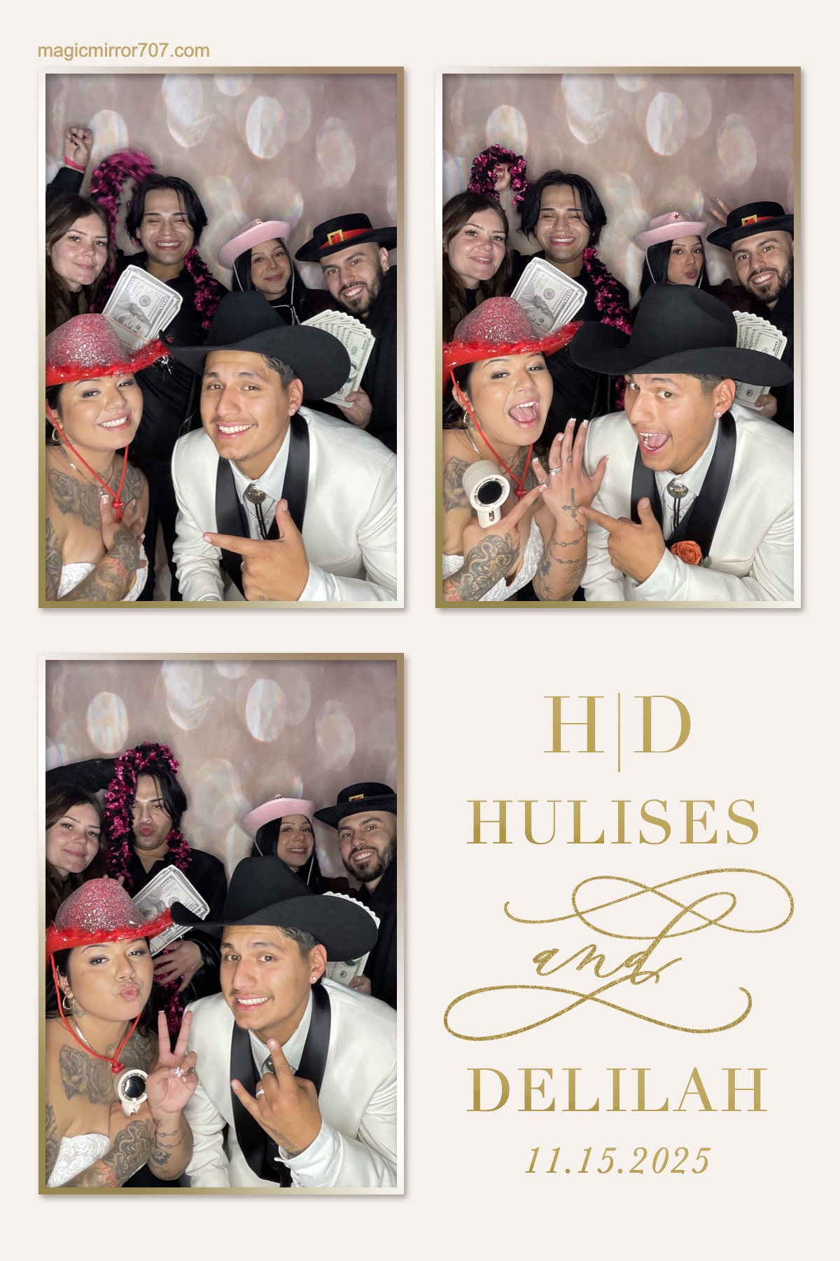 Hulises and Delilah's Wedding | View more photos from the event at gallery.magicmirror707.com/u/MagicMirror707/Hulises-and-Delilahs-Wedding