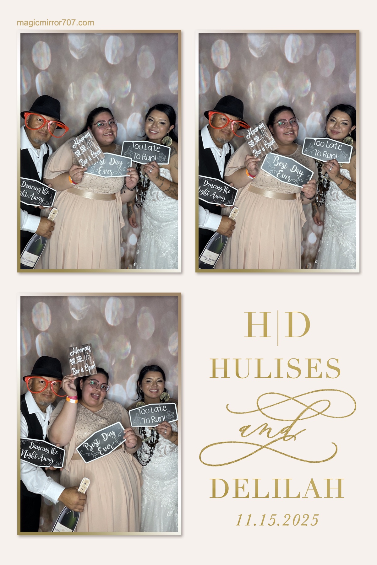 Hulises and Delilah's Wedding | View more photos from the event at gallery.magicmirror707.com/u/MagicMirror707/Hulises-and-Delilahs-Wedding