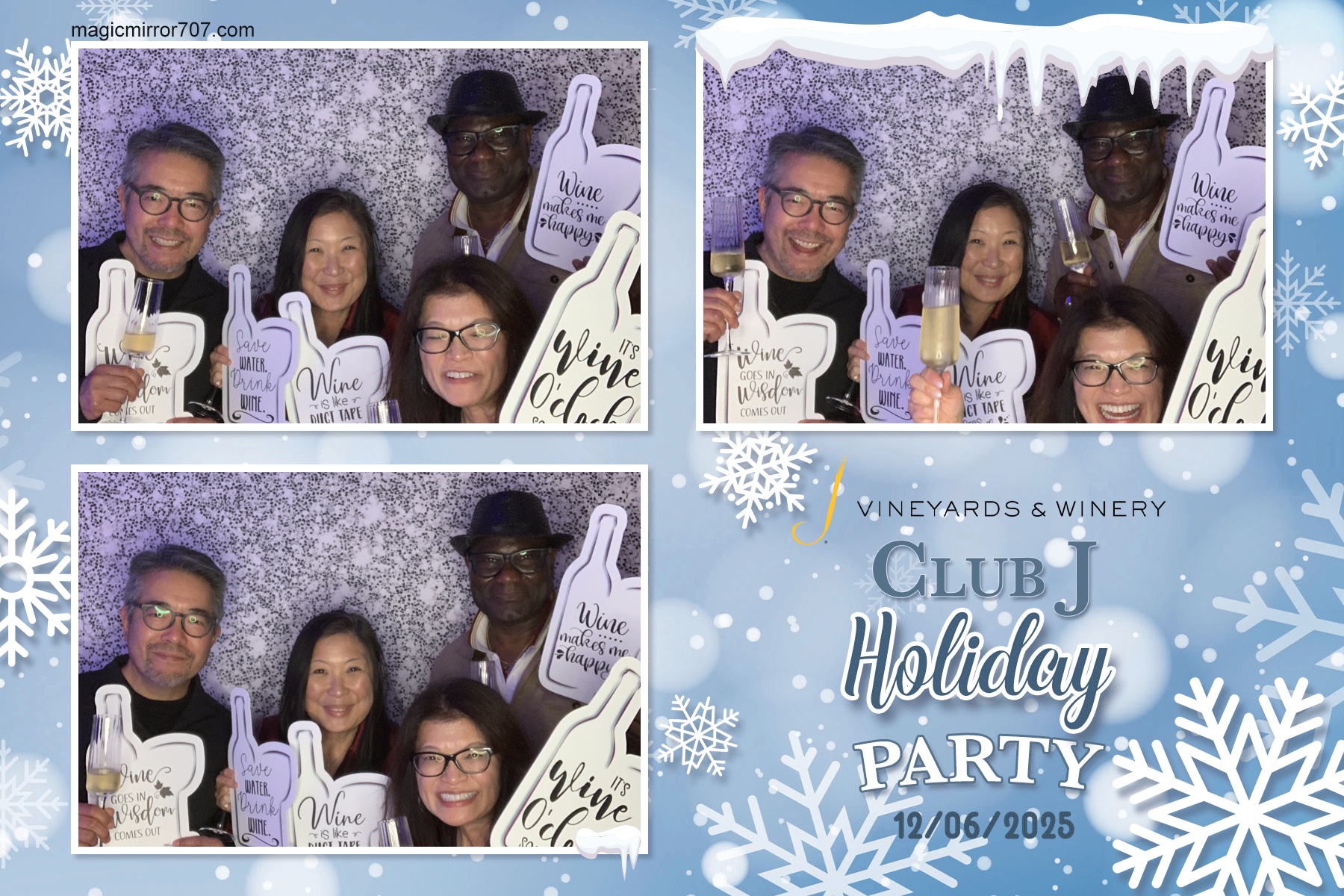J Vineyards Holiday Party | View more photos from the event at gallery.magicmirror707.com/u/MagicMirror707/J-Vineyards-Holiday-Party