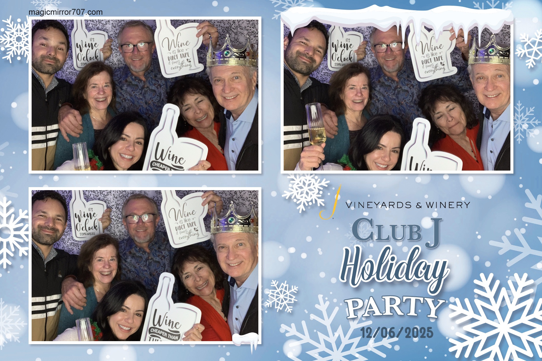 J Vineyards Holiday Party | View more photos from the event at gallery.magicmirror707.com/u/MagicMirror707/J-Vineyards-Holiday-Party