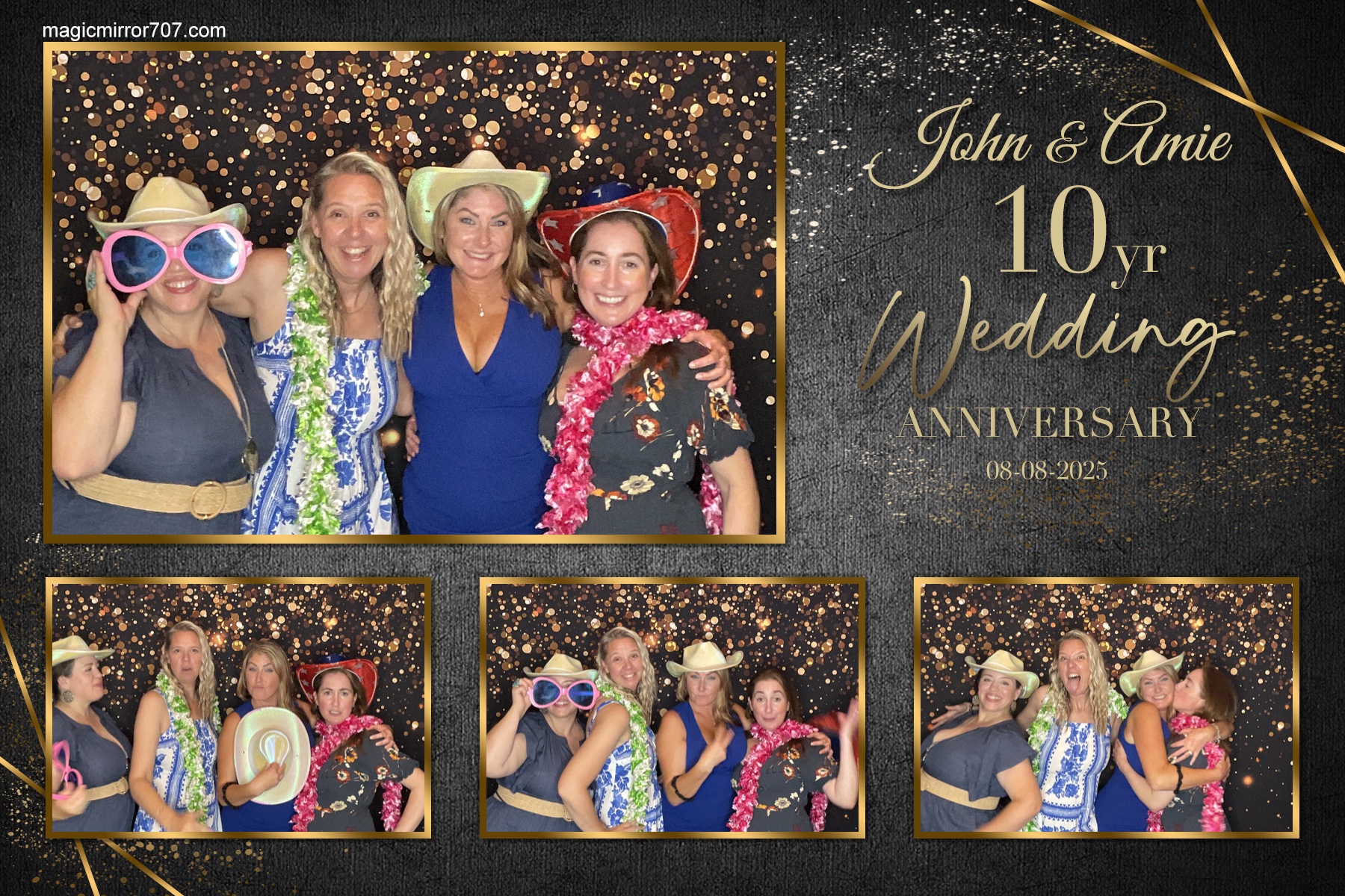 John & Amie 10th Wedding Anniversary  | View more photos from the event at gallery.magicmirror707.com/u/MagicMirror707/John-Amie-10th-Wedding-Anniversary