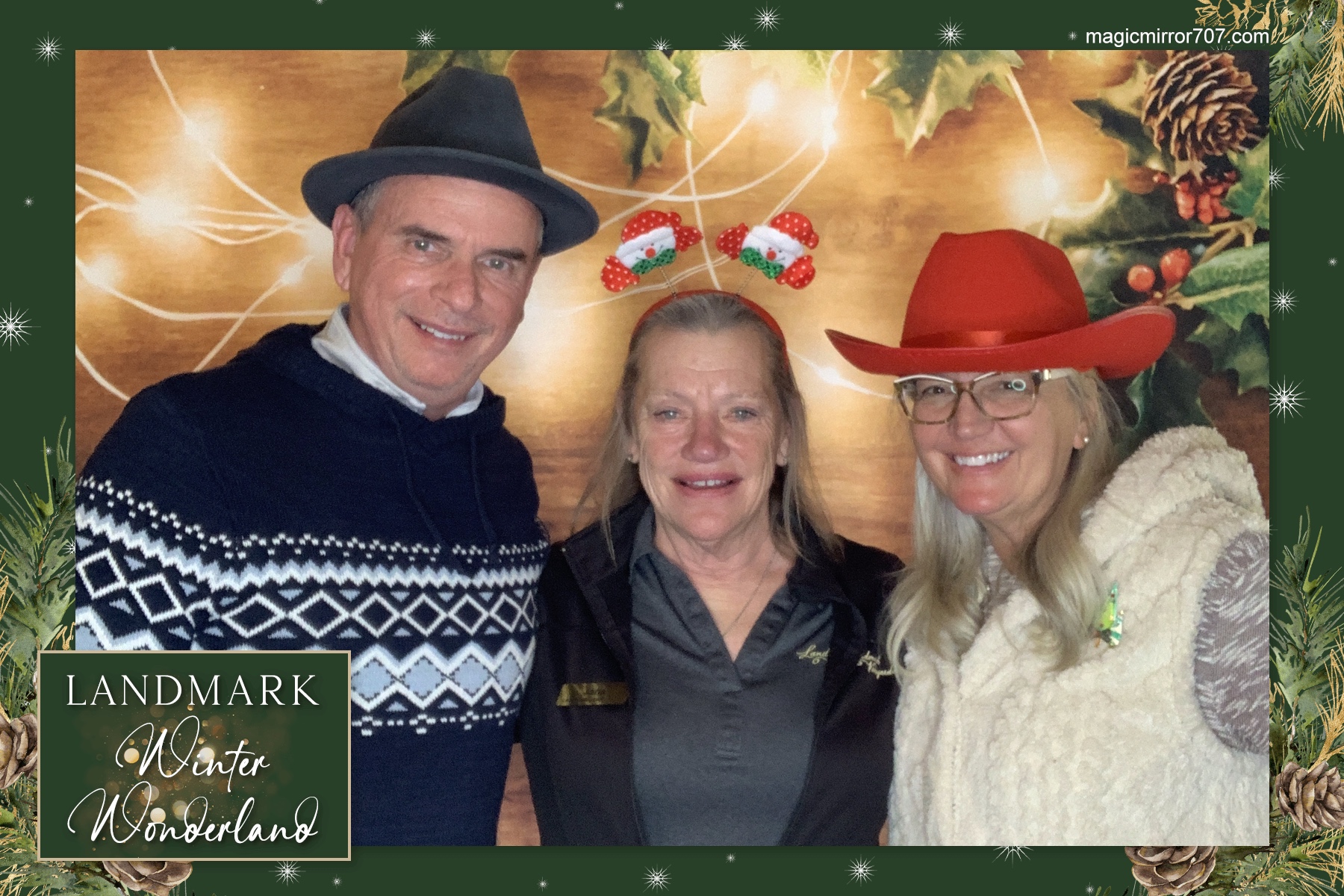 Landmark Annual Holiday Party – Santa Lap  | View more photos from the event at gallery.magicmirror707.com/u/MagicMirror707/Landmark-Annual-Holiday-Party-–-Santa-Lap